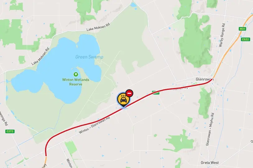 <p>BLOCKED OFF: Traffic was being detoured from Glenrowan to Benalla on the Hume Freeway as emergency services attended to a truck rollover.</p>\\n