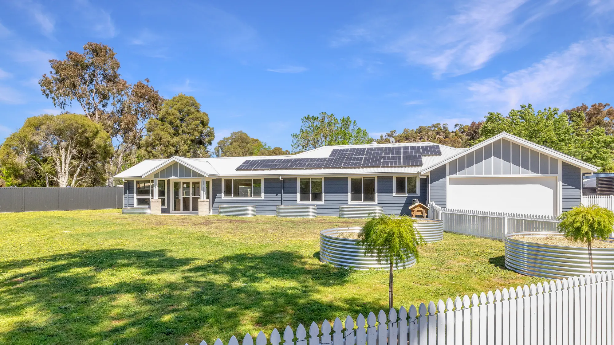 Architecturally designed off-grid living