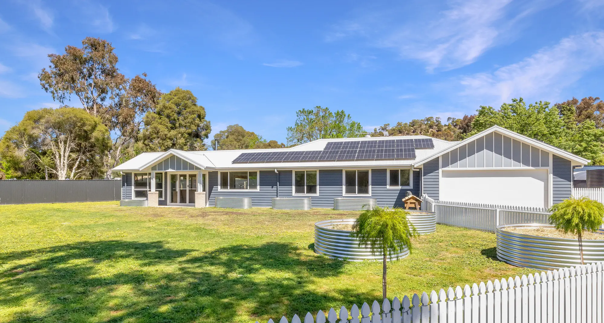 Architecturally designed off-grid living