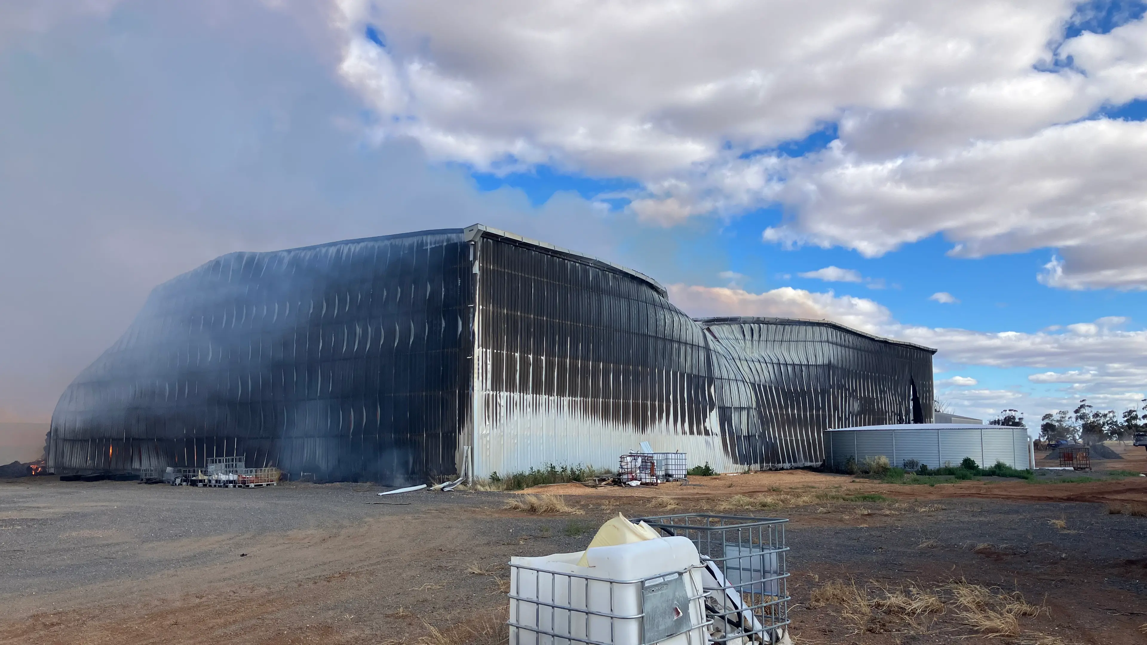 CFA urges hay safety after thousands of bales lost