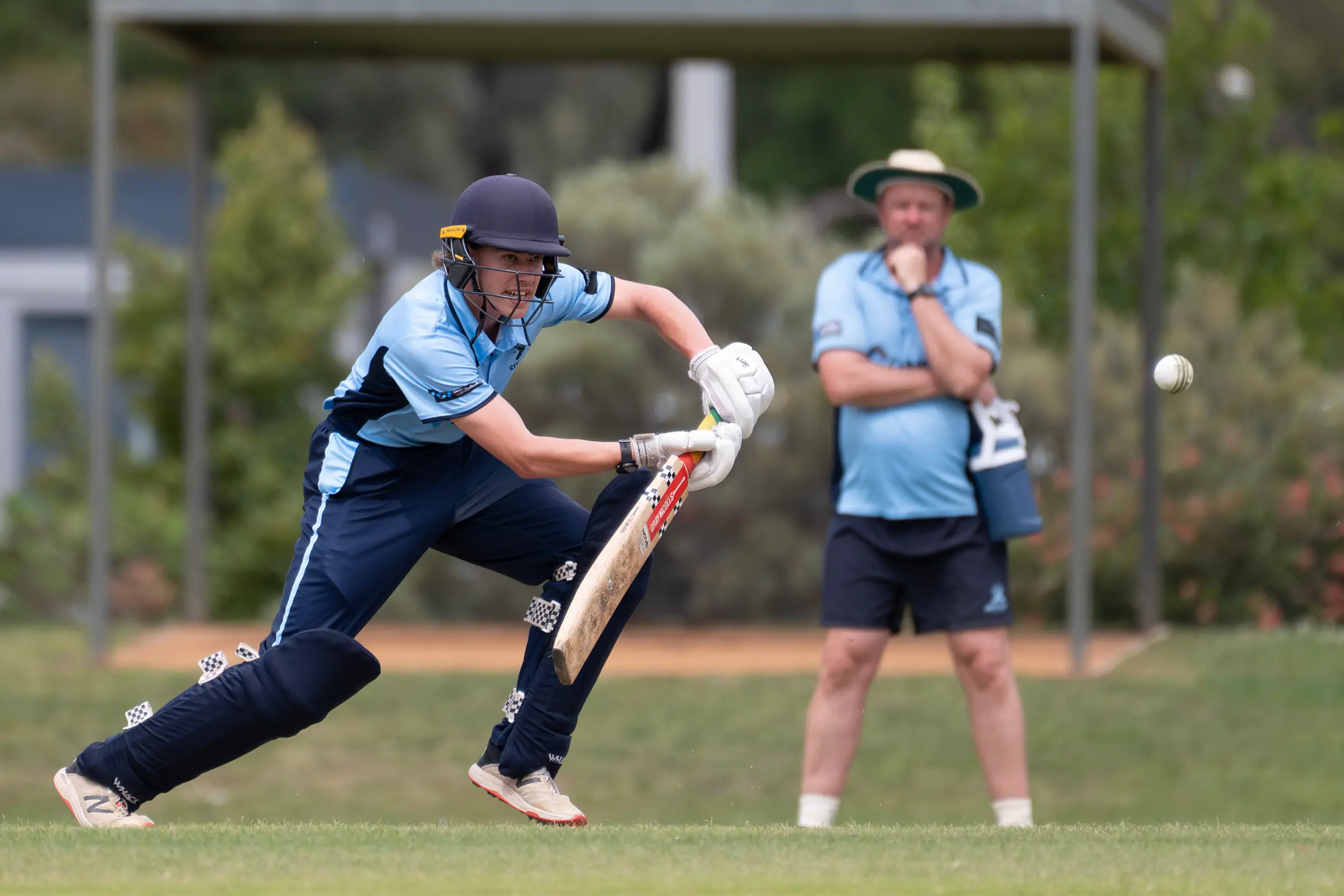 <p>ALL ROUND PERFORMANCE: Archie Crispin made an unbeaten 26* with the bat and took 2/15 with the ball. PHOTO: Melissa Beattie</p>\\n