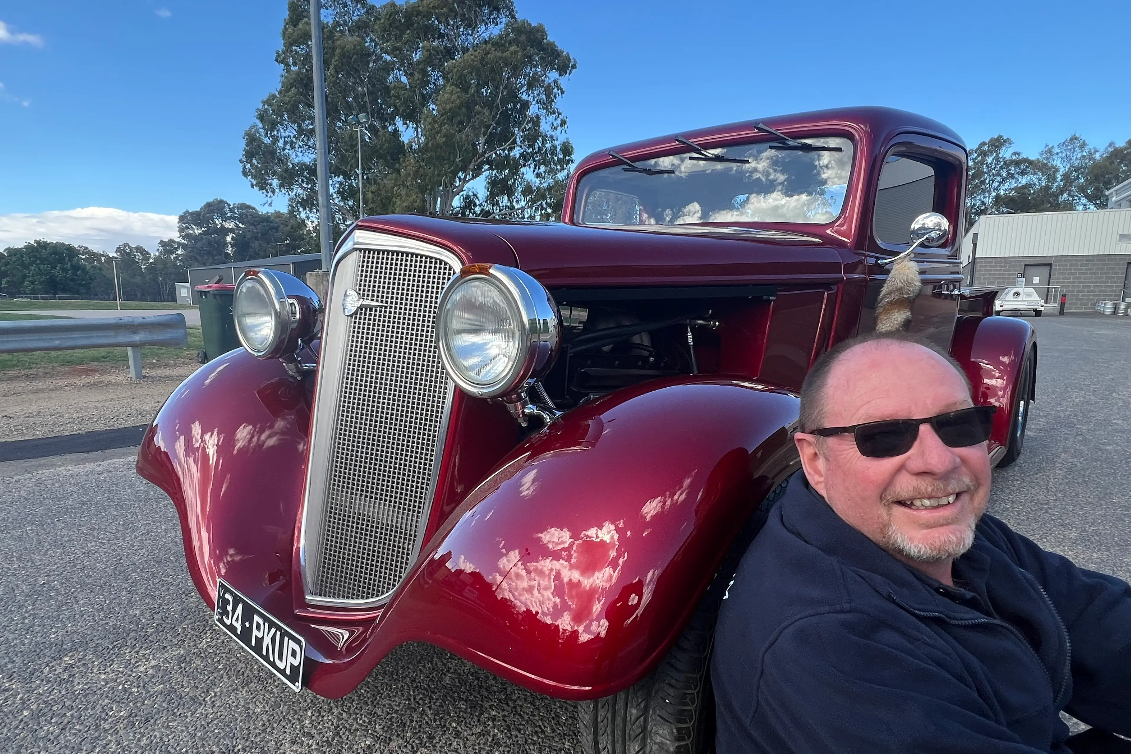 <p>ALL REVVED UP: Wangaratta Rod & Custom Club secretary Brendan Smith, together with the 1934 Chev pickup he spent eight years building, will head to Wangaratta Showgrounds this Sunday for the Wangaratta Swap Meet and Show\\u2019 n\\u2019 Shine. More than 230 stall holders, as well as an expected 50 plus vehicles on show, offer plenty to look at. PHOTO: Jeff Zeuschner </p>\\n