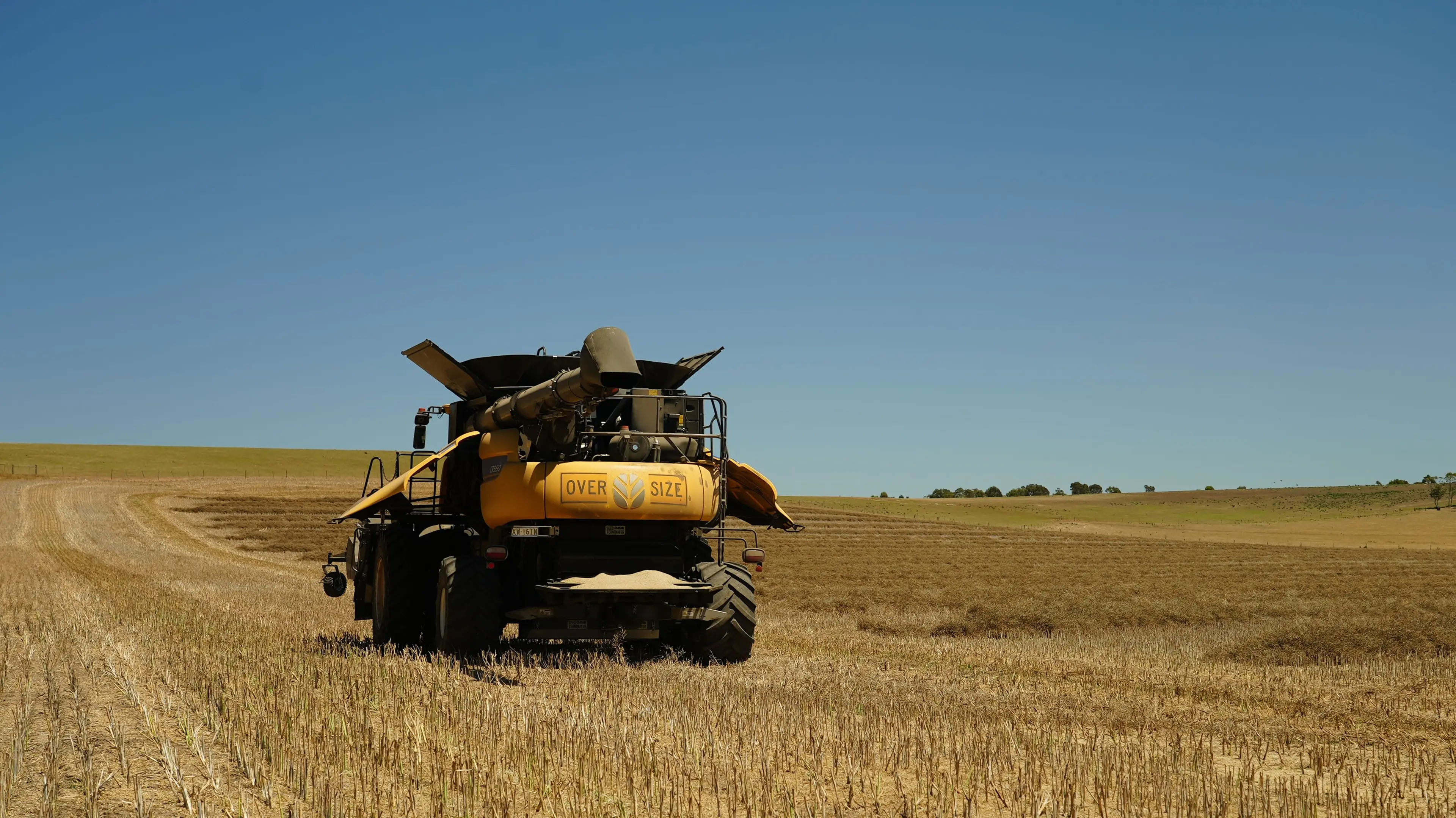 Start of harvest brings fire warning