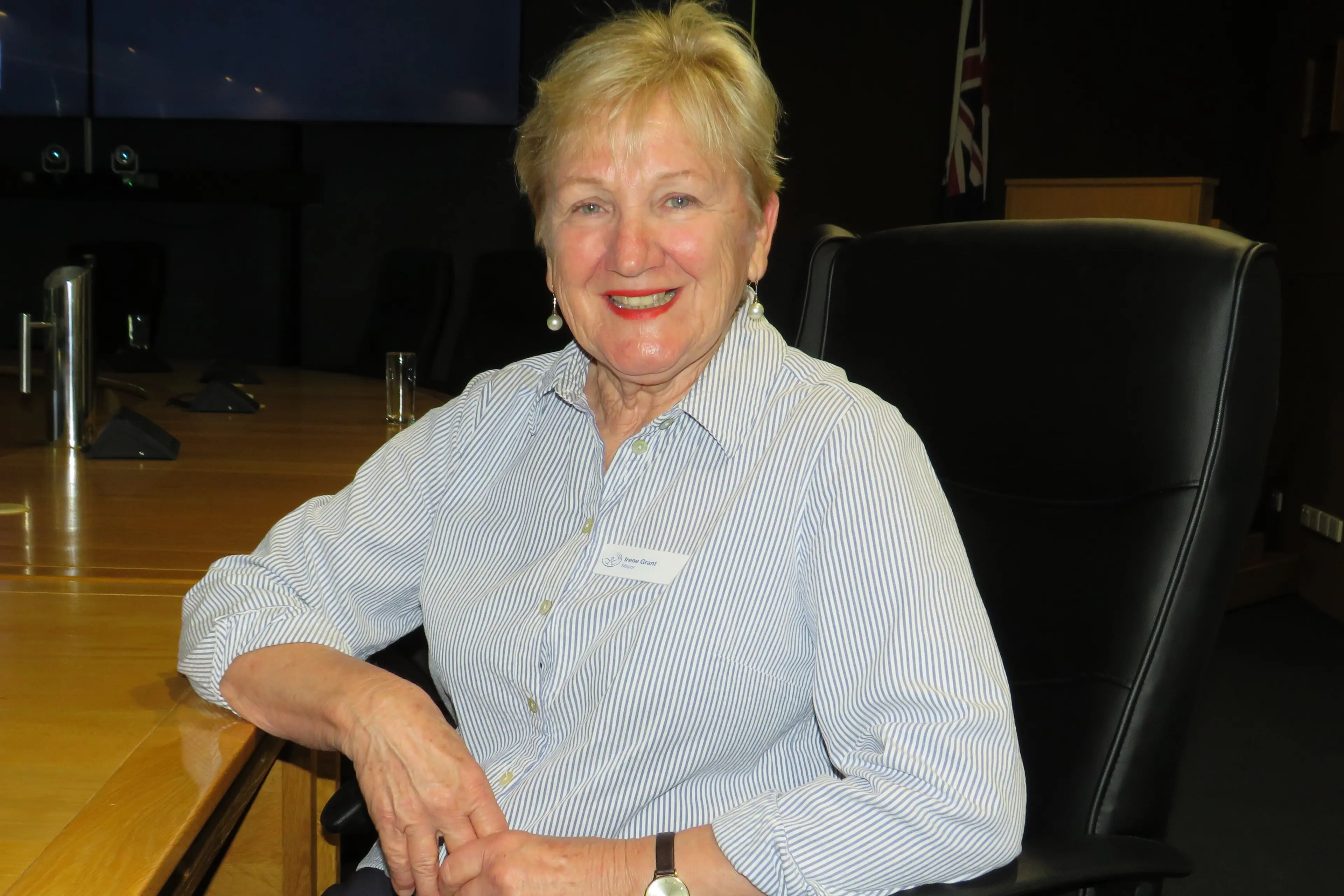 <p>BORN TO LEAD: Irene Grant believes an experienced mayor is required especially as the Rural City of Wangaratta is on the hunt for a new CEO next year.</p>\\n