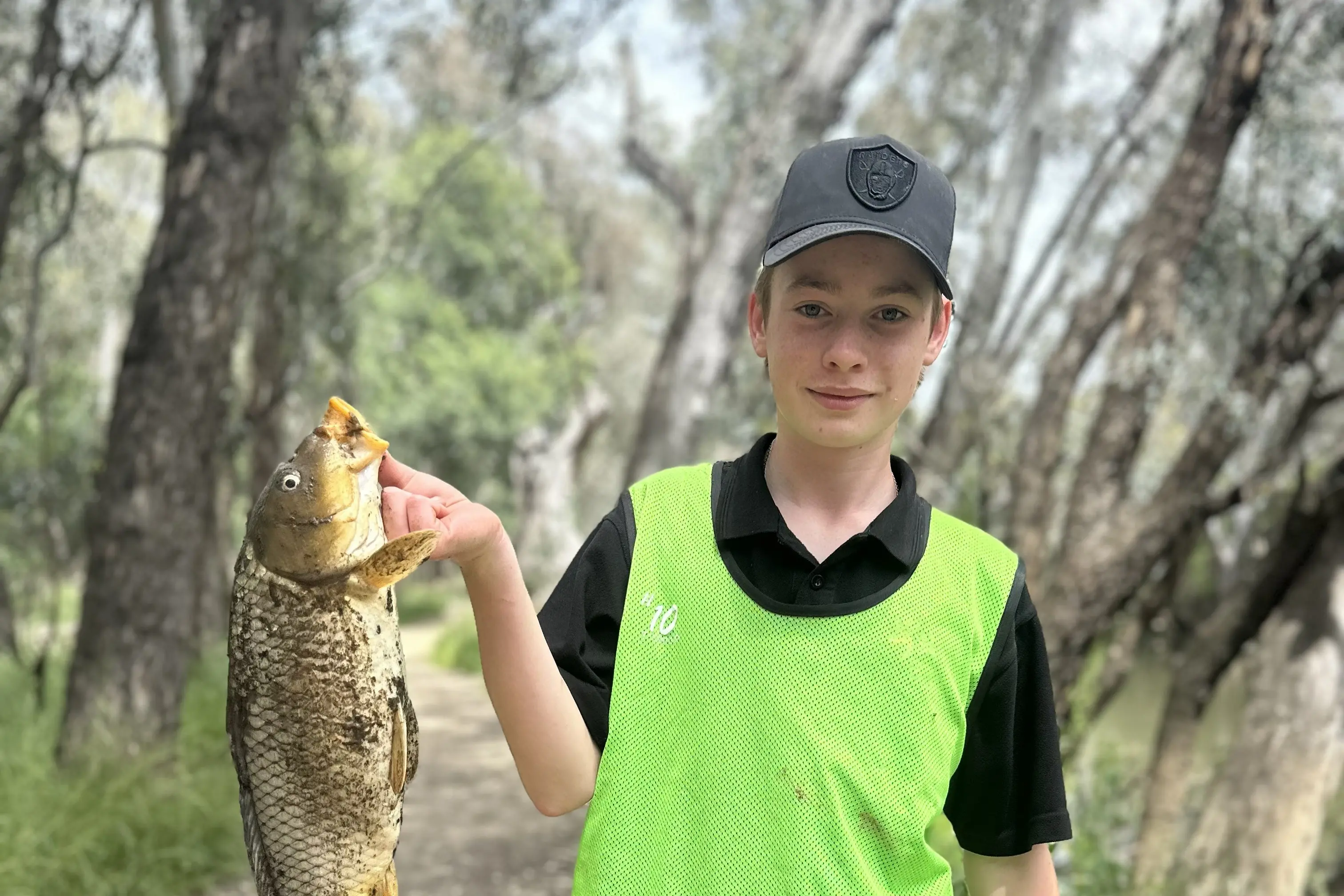 <p>DAY\\'S CATCH: Stuart Burns proudly shows a fish caught during a fishing club event.</p>\\n