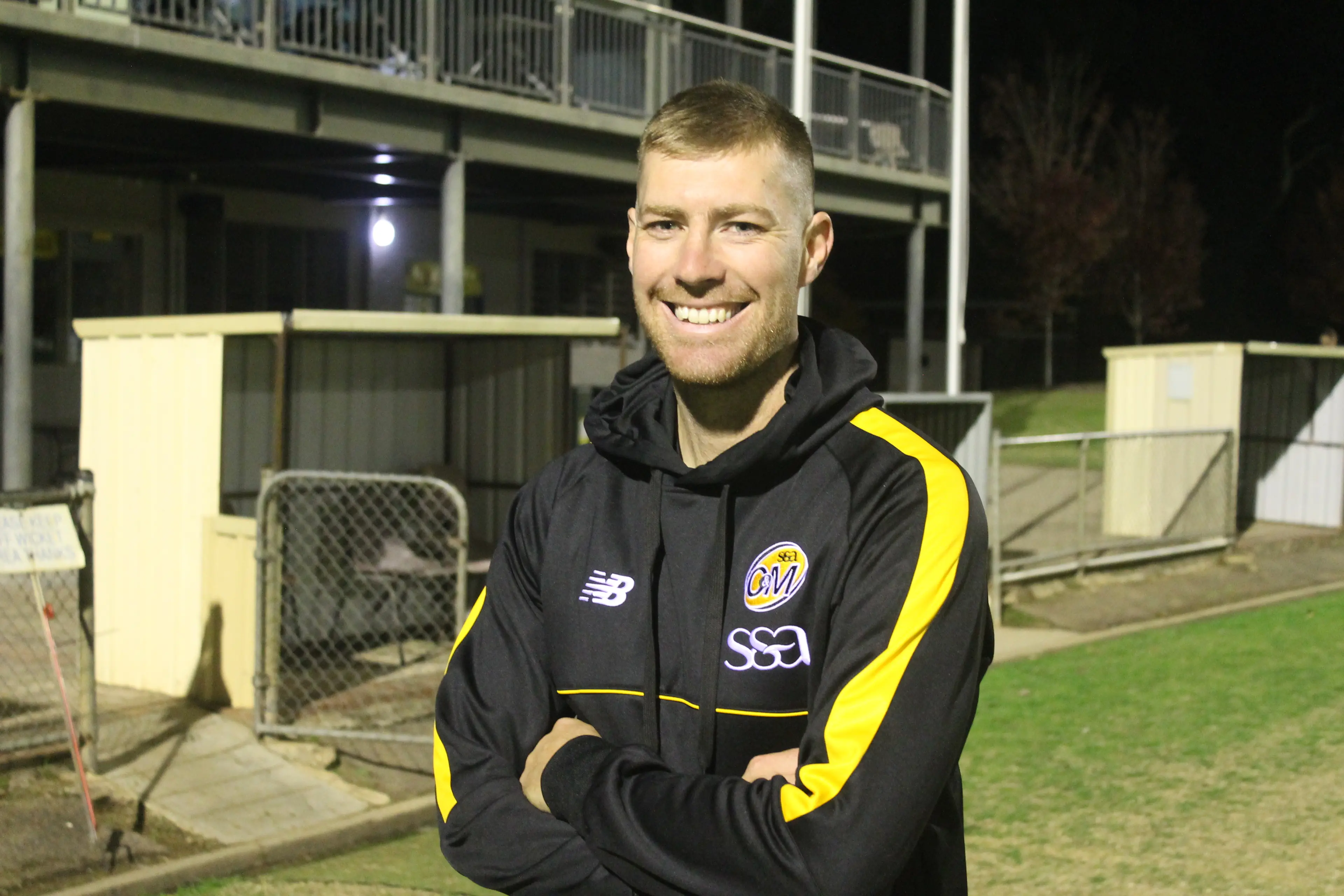 <p>LOCKED IN: Jake Sharp (pictured) and Ben Talerico will once again coach the O&M interleague senior and under 18 football sides in 2026.</p>\\n