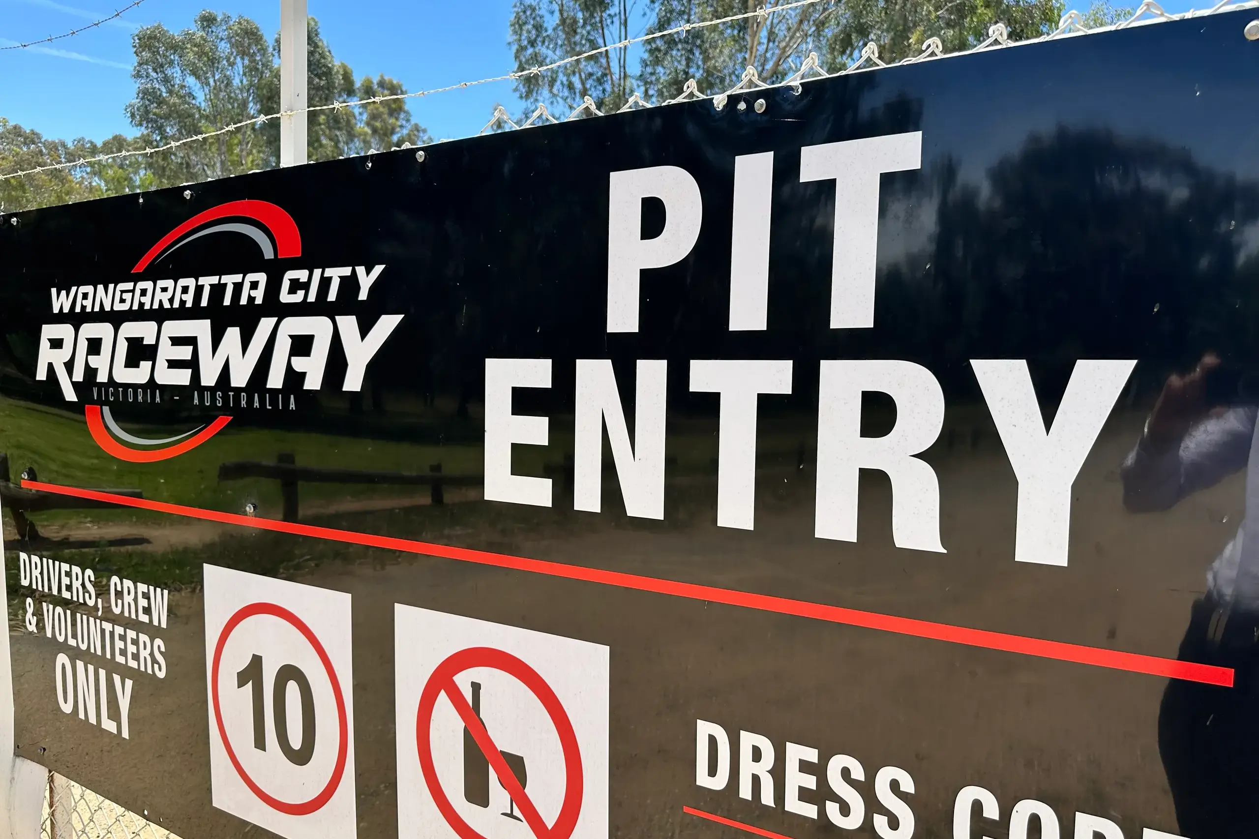 <p>RACEWAY RELIEF: Wangaratta Speedway trackside officials and emergency services breathed a sigh of relief after learning Frank Thierry, 69, had come out of an induced coma on Wednesday following a crash in his V8 AMCA during a race on the Shanley Street track last Saturday. PHOTO: Bailey Zimmermann</p>\\n