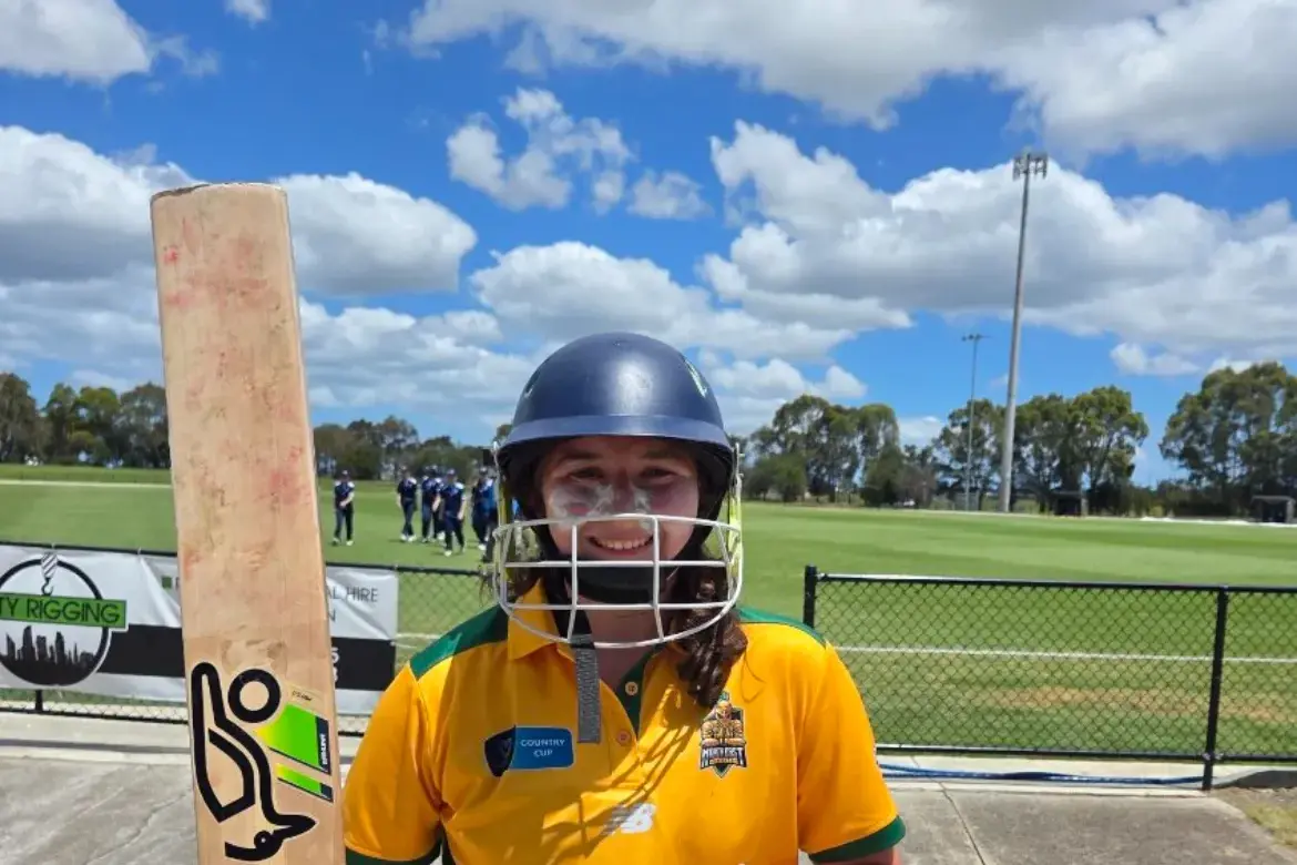 <p>RAISE THE BAT: Larni Gorman\\'s unbeaten 52* (111) helped lay the groundwork for the Knights.</p>\\n