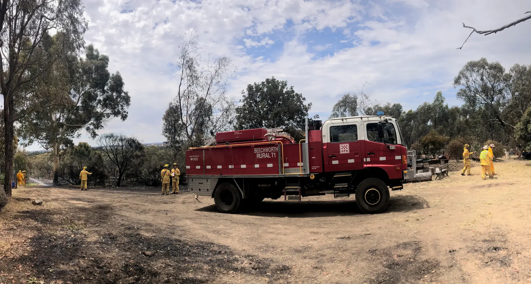A debt of thanks for bravery that defied fire