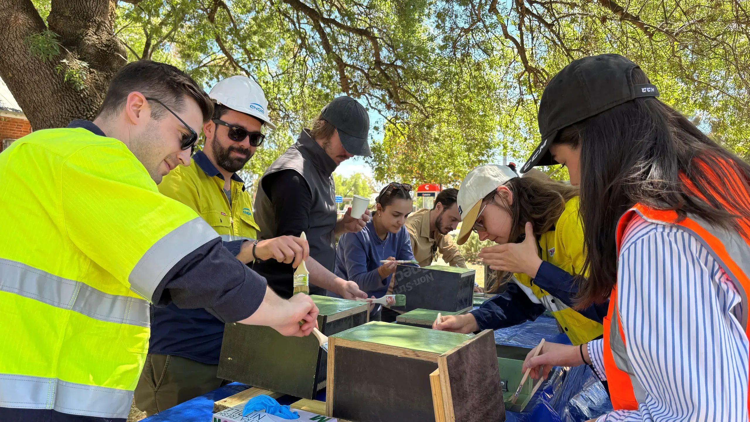 ENGIE work to house local widlife at solar farm