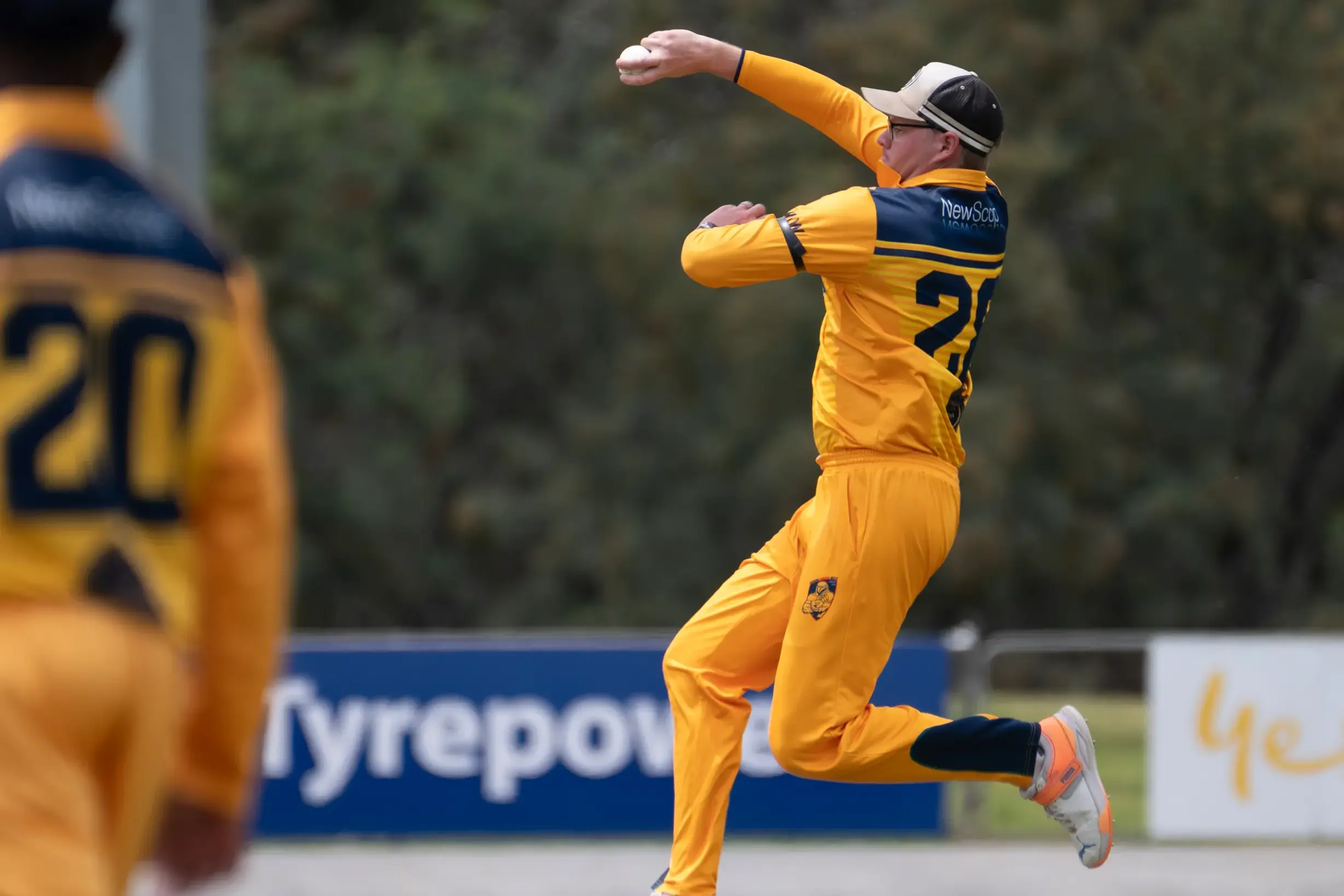 <p>ONE TO FORGET: Ryan Barnes copped a bit of tap, finishing with 0/38 from four overs, an economy rate of 9.50 runs an over. PHOTO: Melissa Beattie</p>\\n