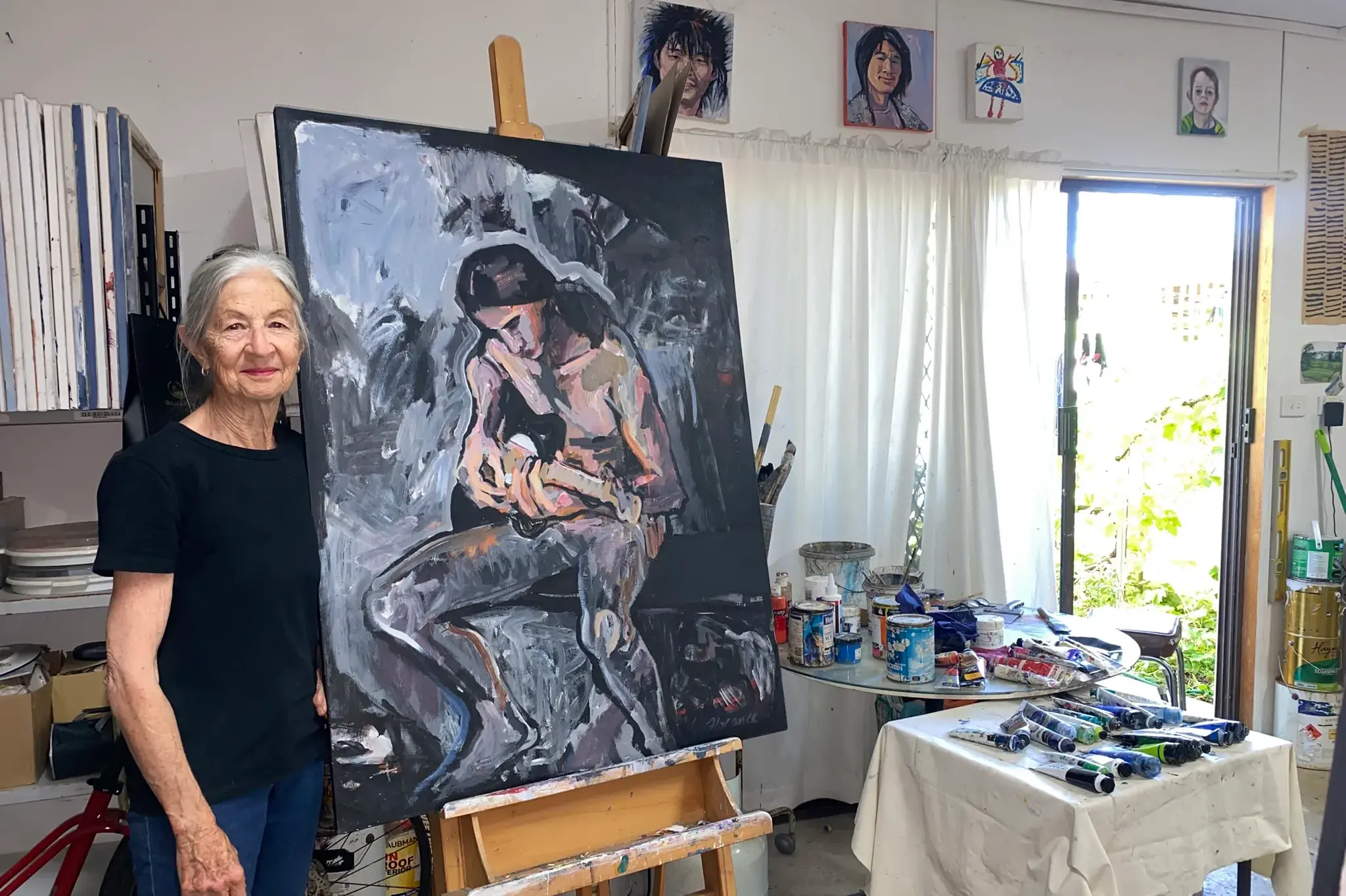 <p>DRAWN WITH PAINT: Local artist, Pamela Florance, is showcasing two decades of artworks in her exhibition \\'Drawn with Paint\\'. PHOTOS: Jordan Duursma </p>\\n
