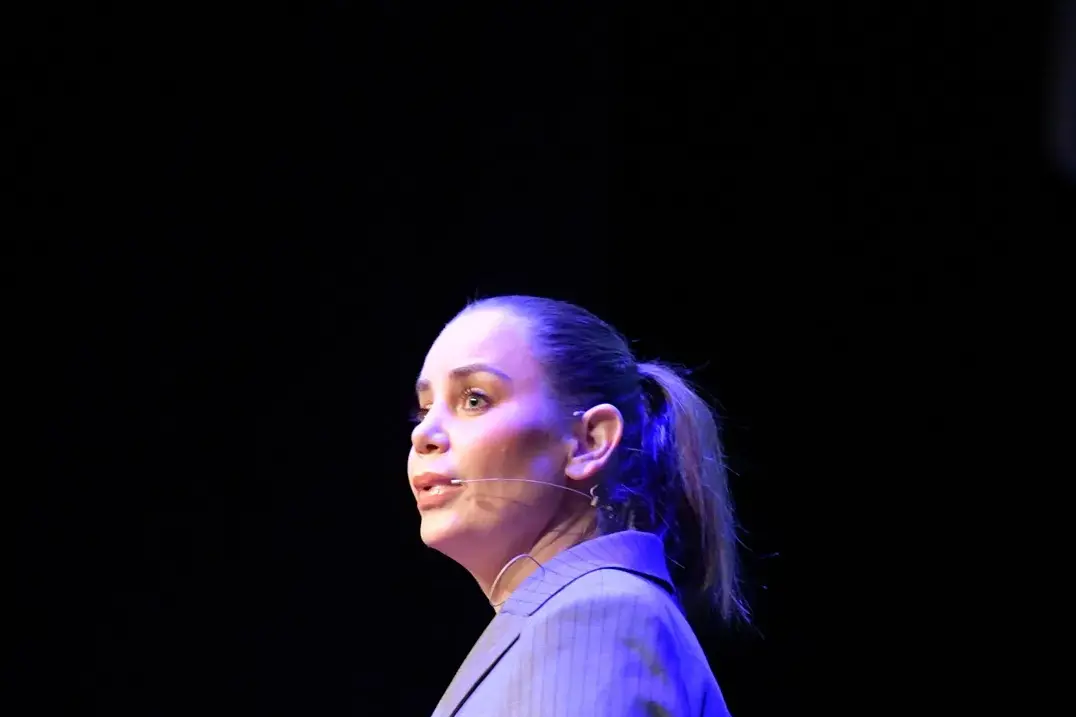 <p>SHARED EXPERIENCE: Tennis great Jelena Dokic spoke to a packed out WPACC during the 16 Days of Activisim against violence. PHOTOS: Adrian Vaughan</p>\\n