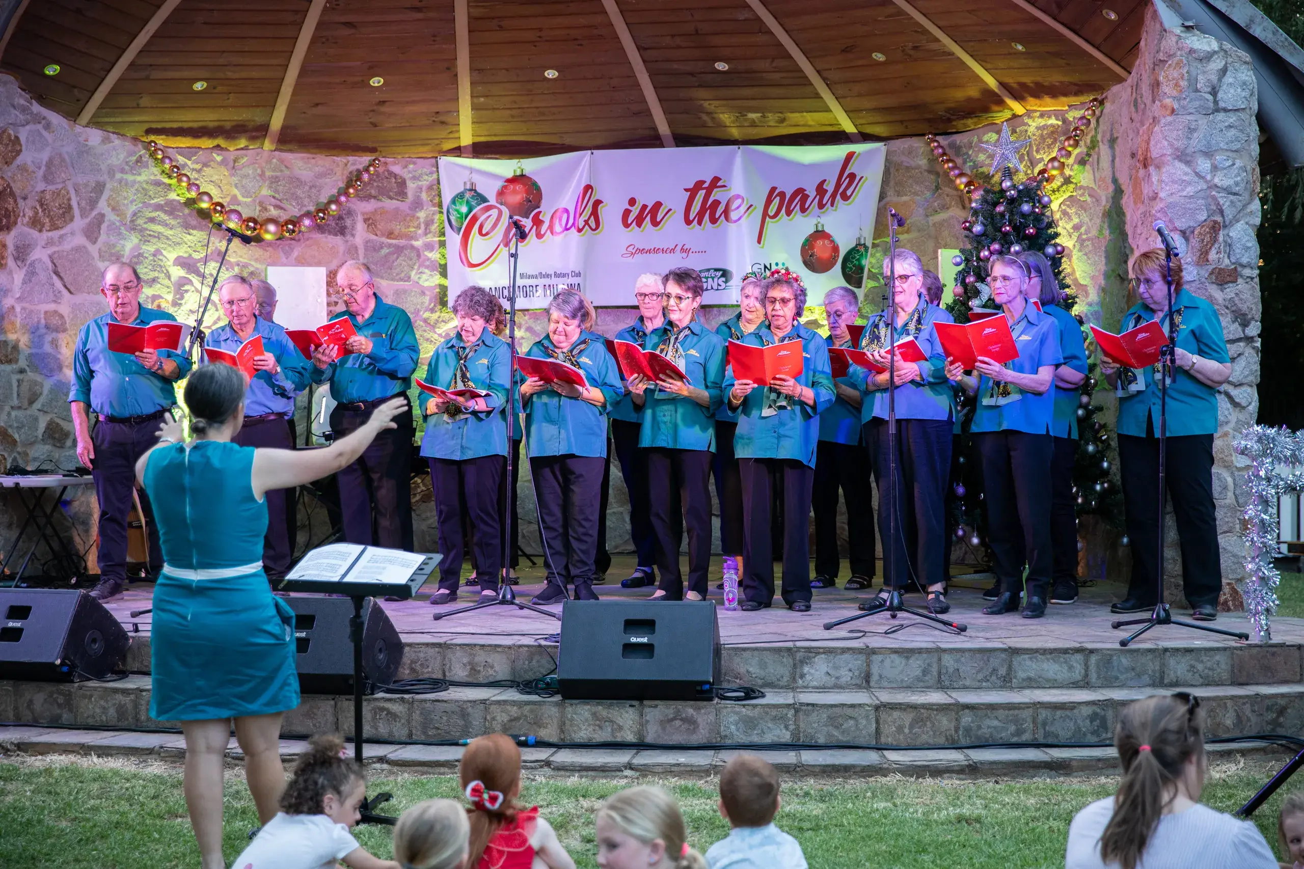 <p>MAGICAL NIGHT: Sing Australia will be among the artists getting into the Christmas spirit once again at Carols in the Park on Sunday, 21 December from 7pm in the Milawa Community Park. PHOTO: Marc Bongers</p>\\n