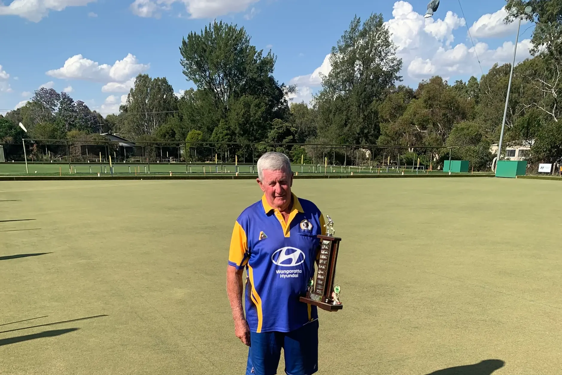 <p>TOO GOOD: Laurie McDonald claimed the men\\'s single championship.</p>\\n