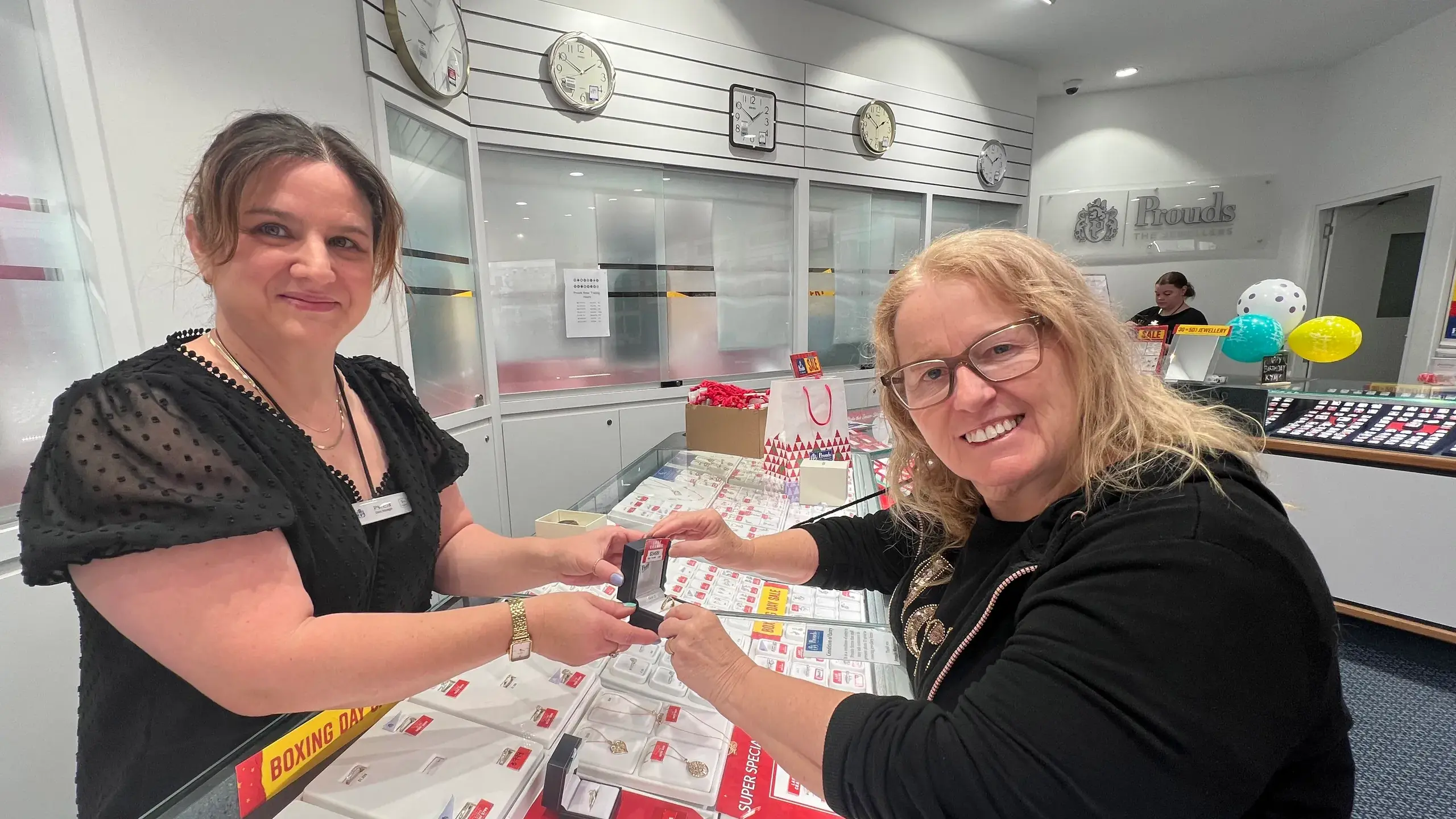 Bargain hunters busy at Boxing Day sales