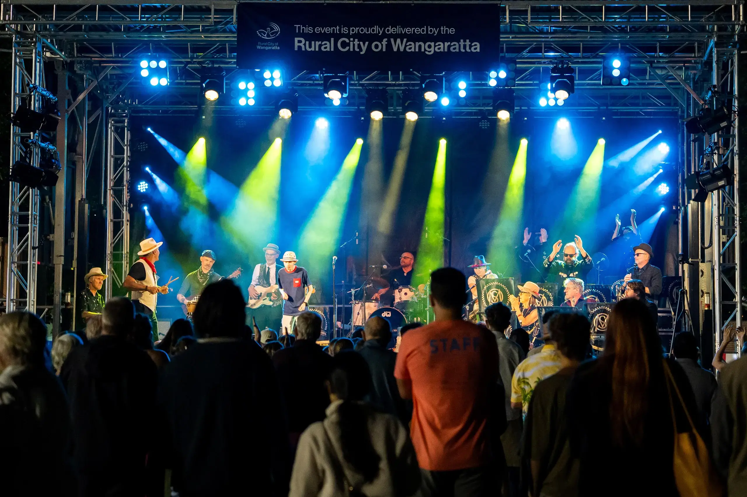 <p>ROCKING: Melbourne Ska Orchestra closed out the night\\'s entertainment. PHOTO: Marcella Larson-Banks</p>\\n