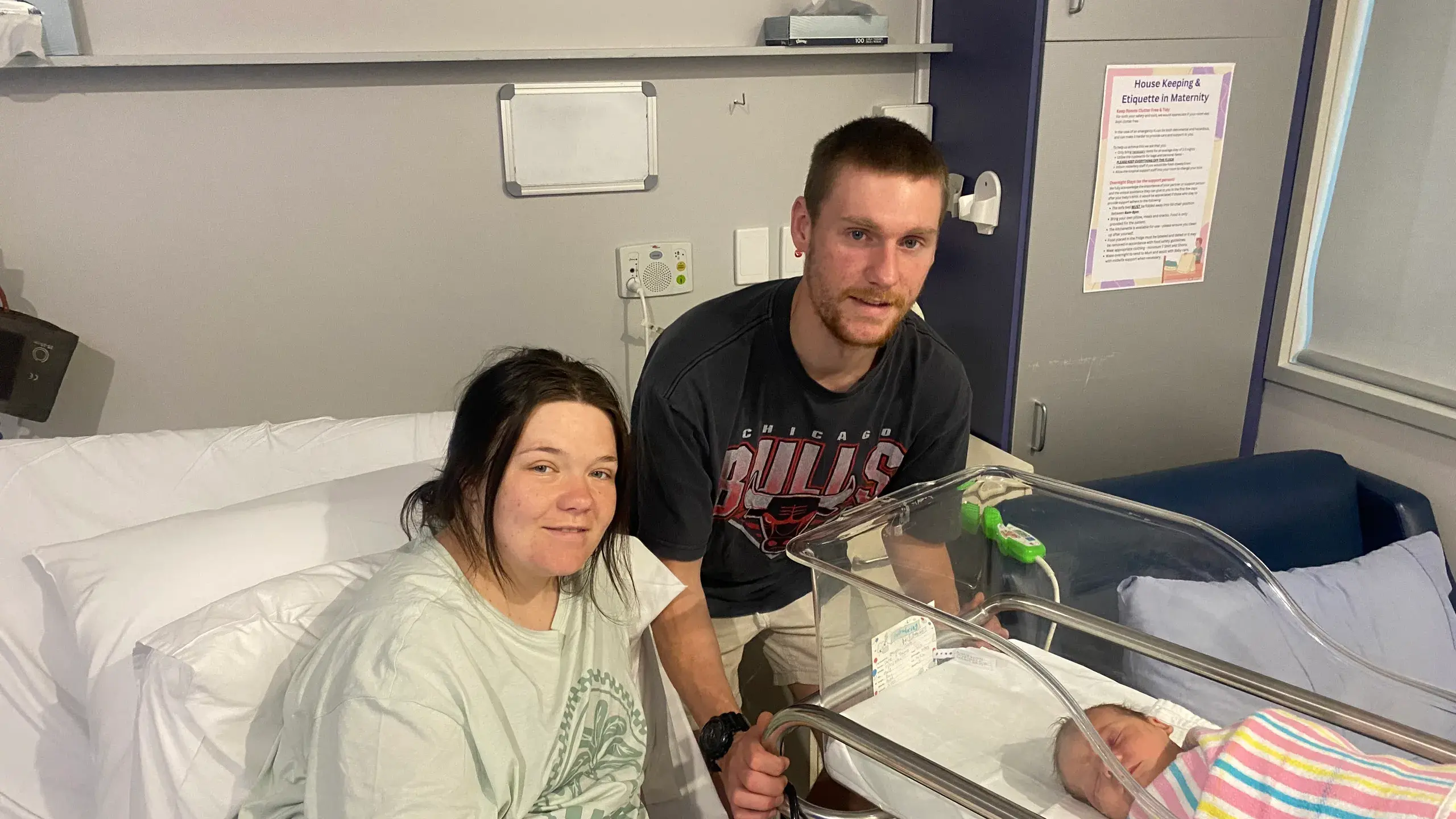 New Year’s Day 'miracle' baby brings joy to Berrigan couple