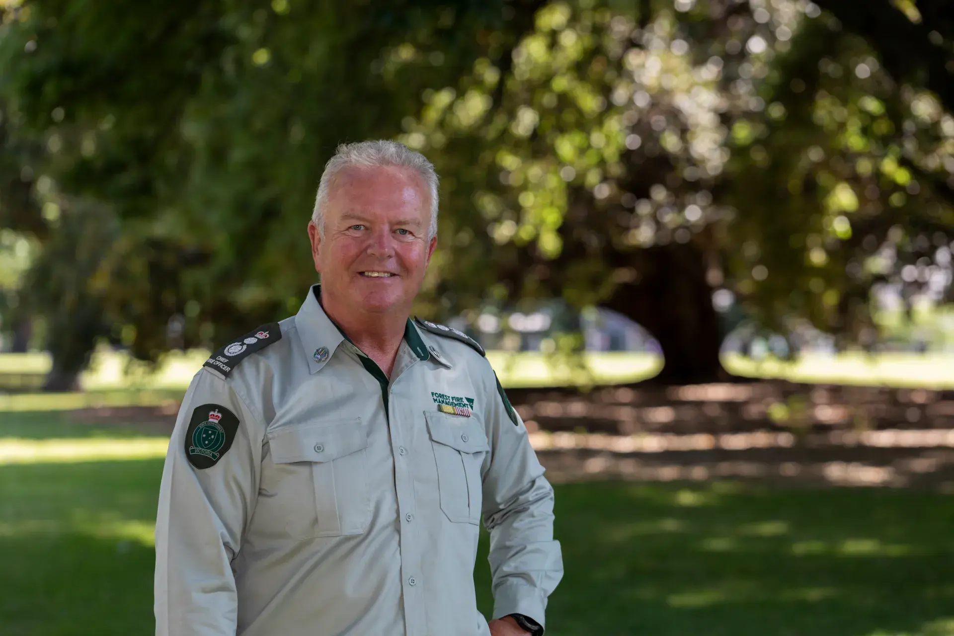 <p>BE PREPARED: Chris Hardman AFSM, Chief Fire Officer, Forest Fire Management Victoria has reiterated each community has a shared responsibility for bushfire management. </p>\\n