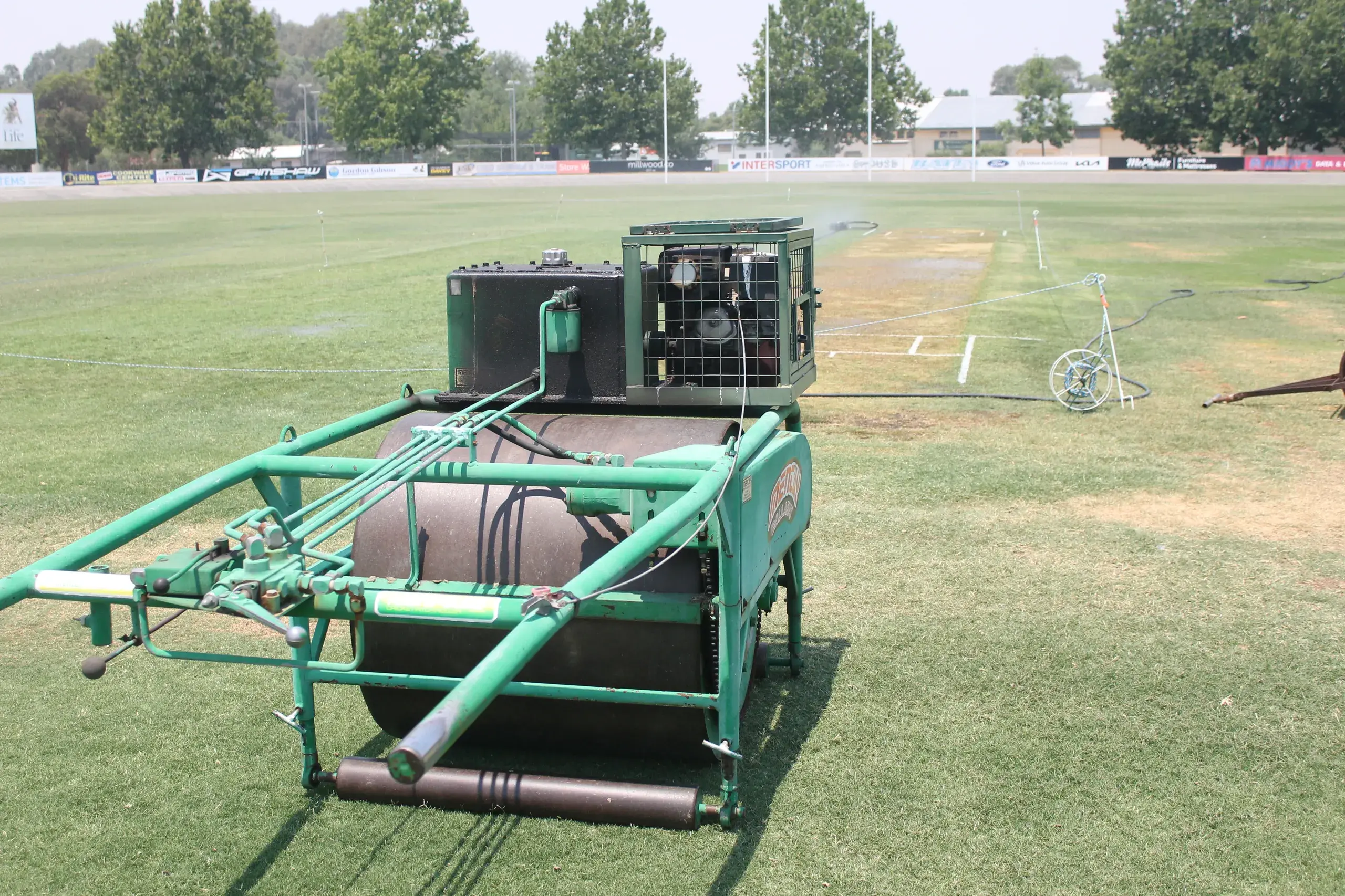 <p>HALT PLAY: Curators were left to tend to their pitches as the WDCA cancelled all cricket on Saturday, 10 January, due to the ongoing bushfire situation across the region. PHOTO: Nathan de Vries</p>\\n