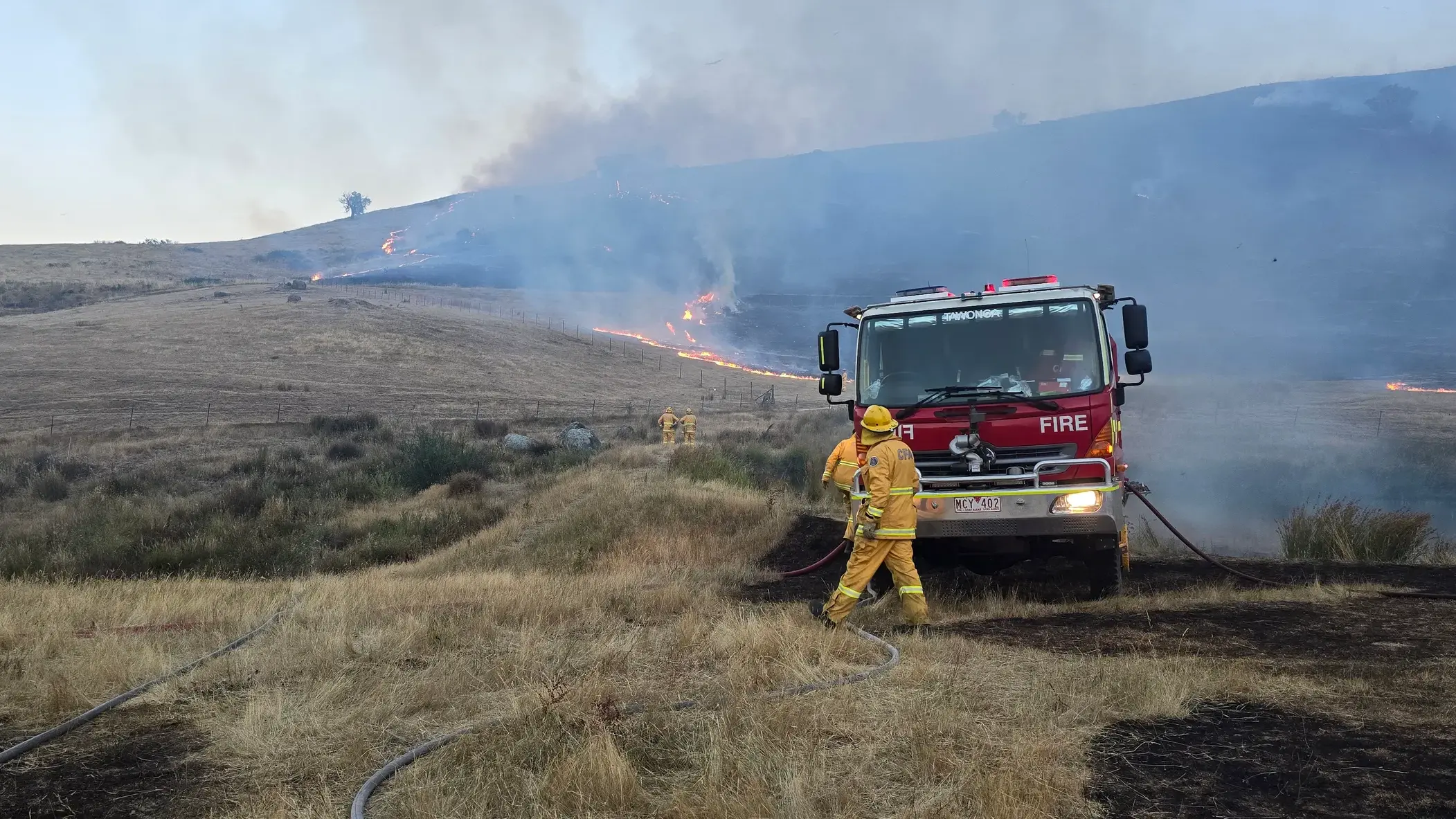 Community support boosts morale for volunteer firefighters