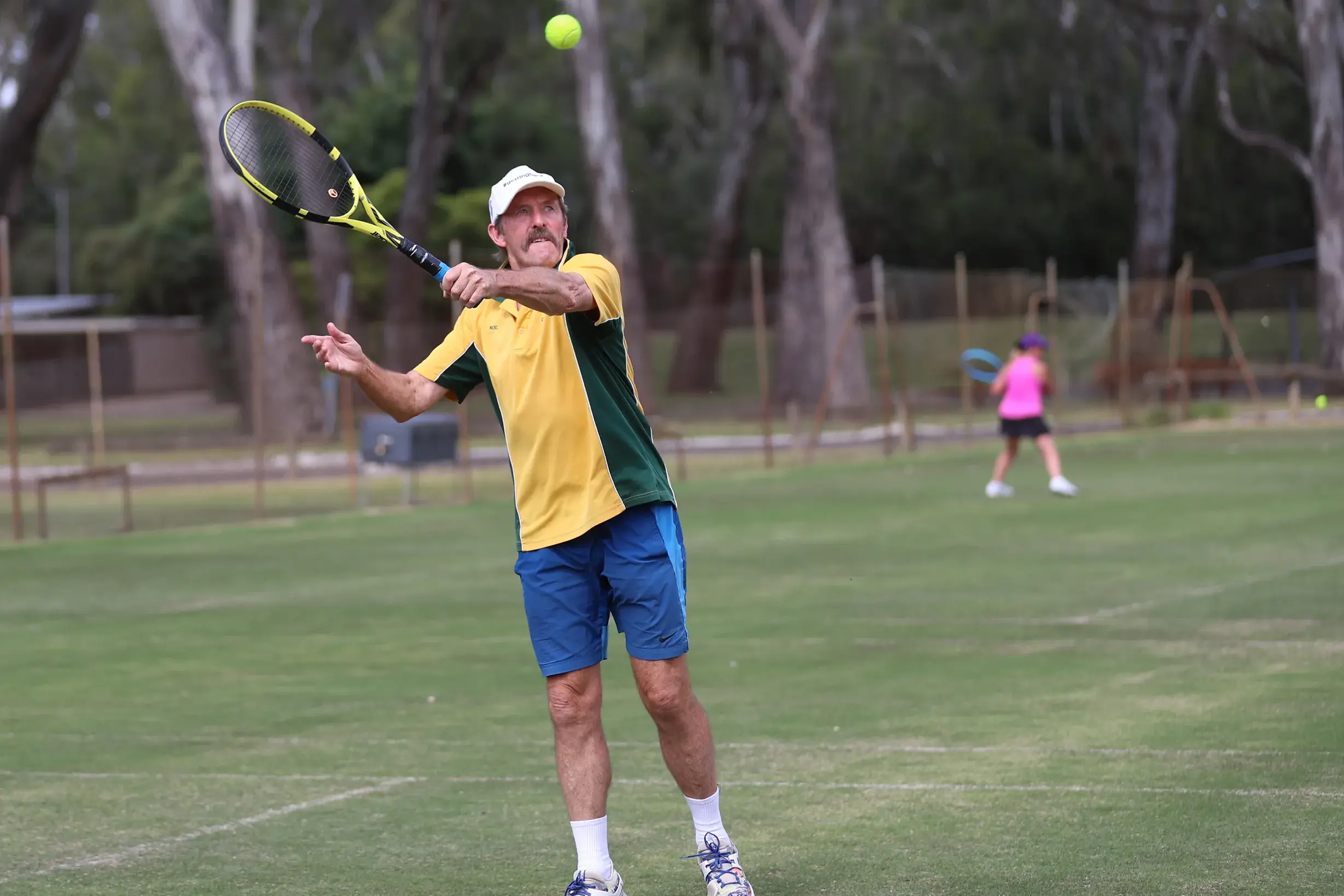<p>FINE FORM: Noel Boyd in action on the court at Merriwa Park. PHOTO: Melissa Beattie</p>\\n