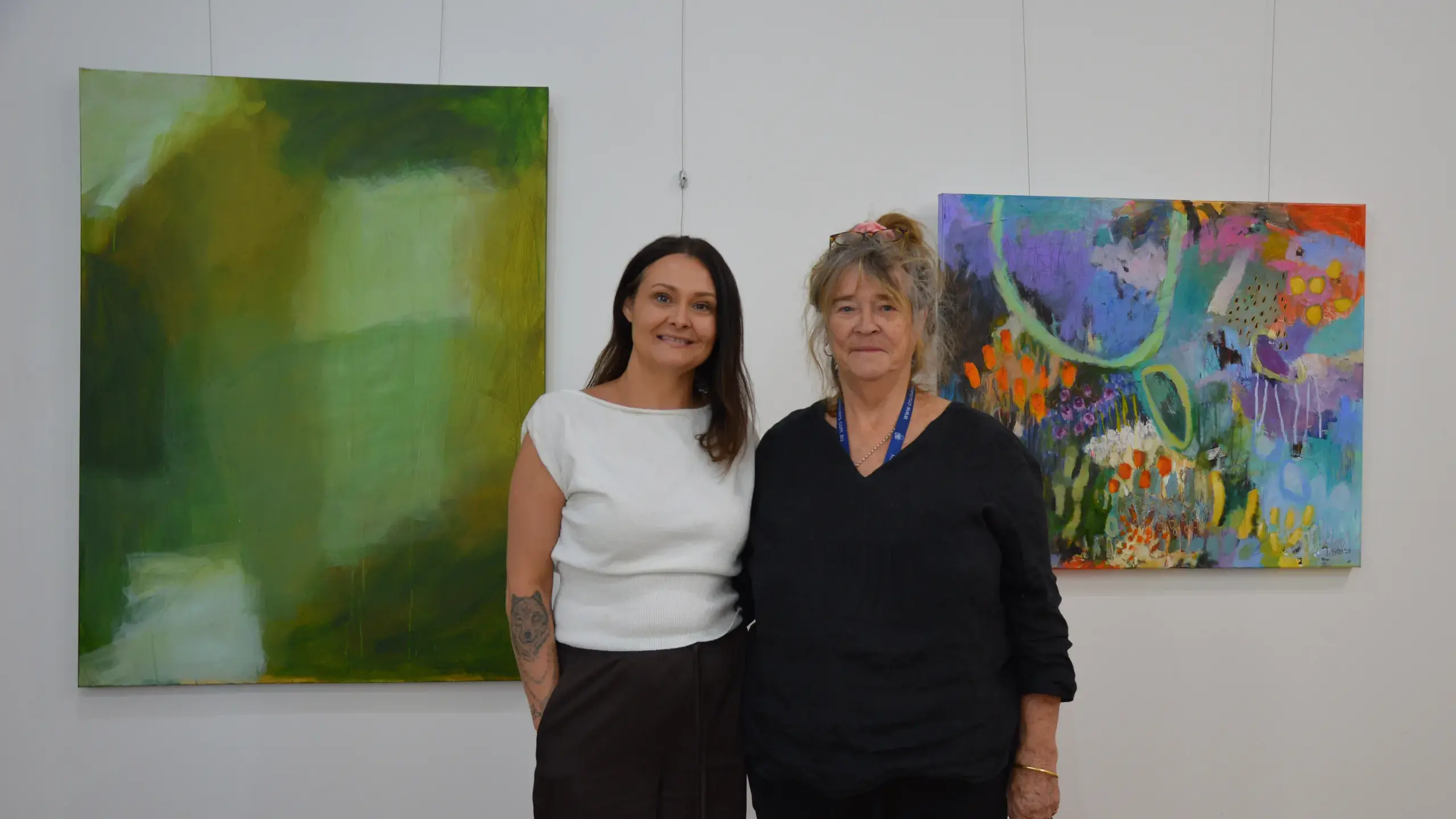 Artists share evocative abstract works in Sacred Ground