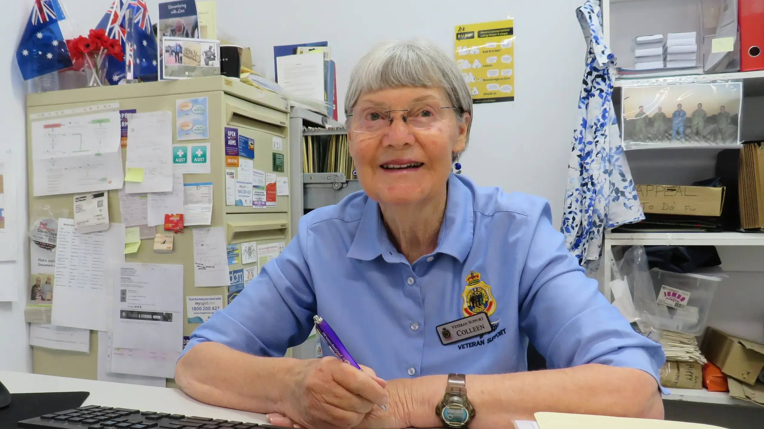 Volunteering an enjoyable part of life for Colleen