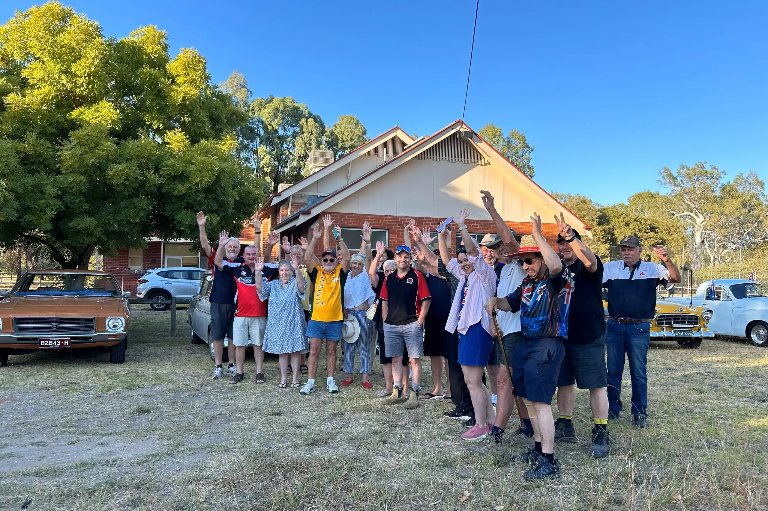 <p>HIGH SPIRITS: The Tarrawingee community turned out for their local Australia Day event which was made all the more enjoyable with the display of historic Holdens. </p>\\n