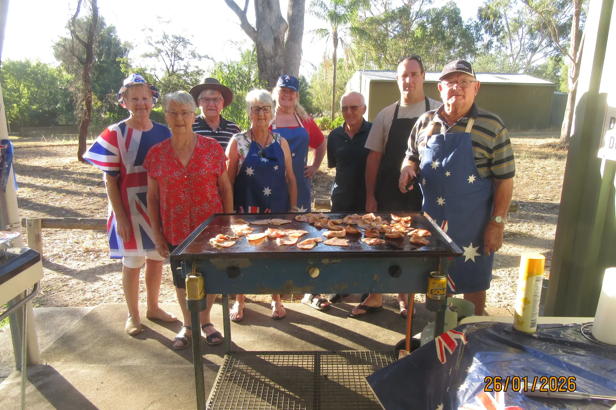 <p>COMMUNITY: The Peechelba Bushland Reserve Committee (pictured) hosted a community breakfast on Australia Day morning at the Peechelba Bushland Reserve and Community Centre.</p>\\n
