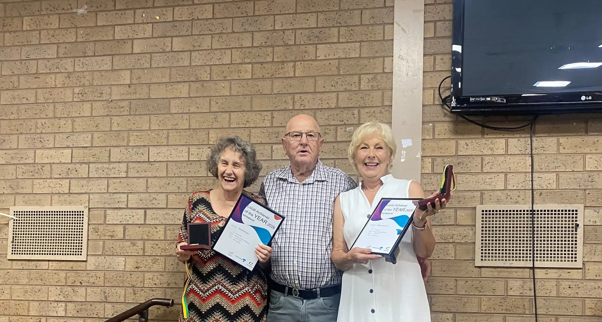 Community spirit shines at Springhurst Australia Day evening