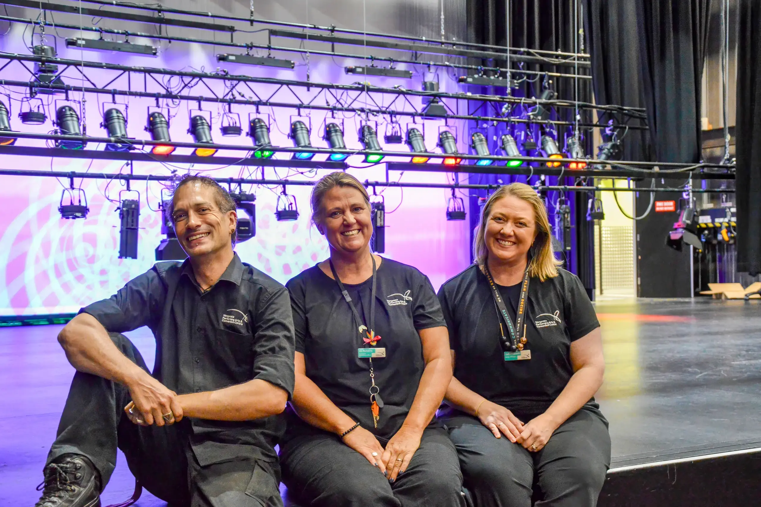 <p>LIGHTS, CAMERA, ACTION: The Wangaratta Performing Arts and Convention Centre team including (from left) technical team leader Ben Fletcher, conference and events officer Ali Roberts and venue manager Tanya Camplin, invite the community to join them for a free event to launch the 2026 theatre season on Wednesday, 4 February at 5.30pm. PHOTO: Anita McPherson</p>\\n