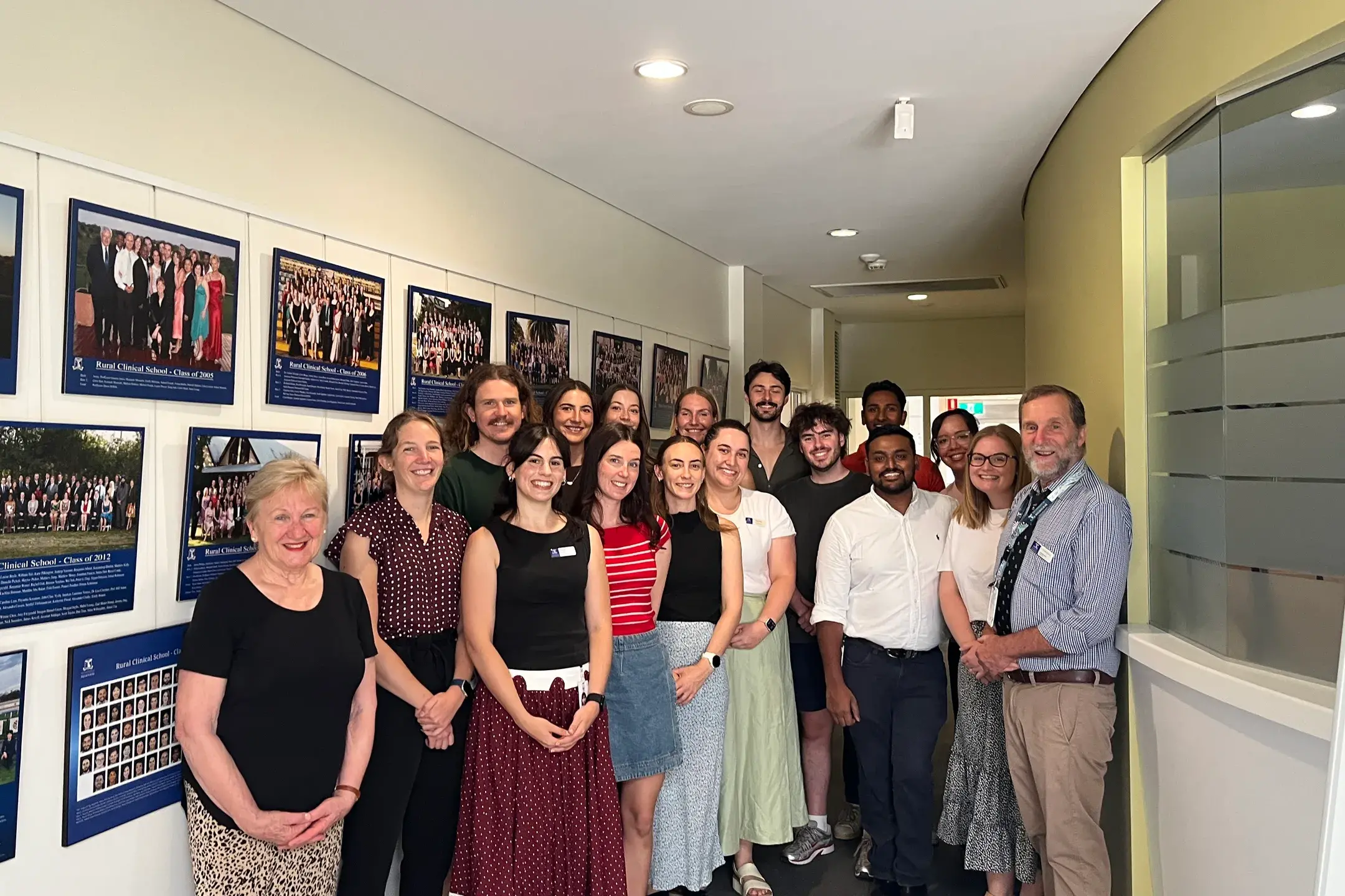 <p>CLASS OF 2026: The MD2 cohort from the Rural Clinical School University of Melbourne have ensued their clinical studies at Northeast Health Wangaratta. They were welcomed by Rural City of Wangaratta Mayor Irene Grant and University of Melbourne\\'s Rural Clinical School\\'s Steven Bismire. PHOTO: Grace Fredsberg</p>\\n