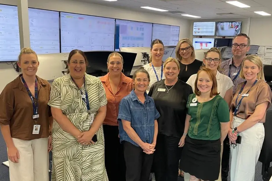 <p>COMMUNICATION IS THE KEY TO BETTER HEALTH: (From left) Tab O\\u2019Sullivan-Kirchner (Manager Access & Patient Flow RMH), Sarah Aranha (Director Access & Patient Flow RMH), Bree Styles (Interim Access Manager AWH) Anna Dewan (Operational Director Access and Flow NHW), Brittany Brunskill (Associate Nurse Unit Manager Emergency (GVH), Rebecca Weir Chief Operating Officer, Chief Nursing and Midwifery Officer, NHW), Felicity Hoodless (Director Access and Flow AWH), Emma Bryden-Brown (Divisional Operations Director, Access and Investigative Services (GVH), Rebecca Bohn (Associate Nurse Unit Manager Emergency, GMH), Ed Savill (Deputy Chief Operating Officer, General Manager Access, Critical Care & Investigative Services RMH), Carmel Lackey (Director Nursing and Operations, Access, Critical Care & Investigative Services RMH).</p>\\n