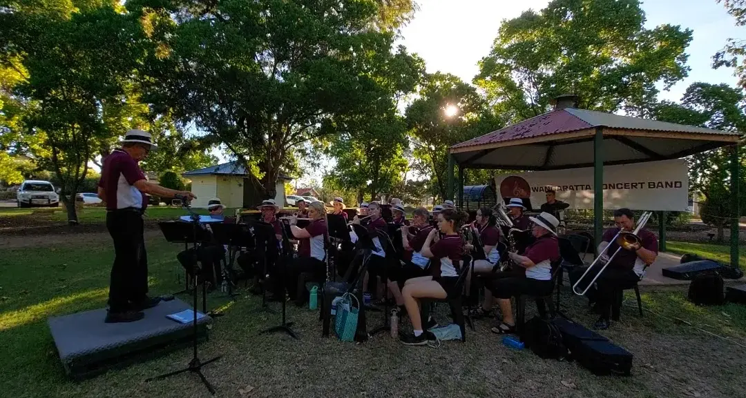 Wangaratta Concert Band to perform in the park