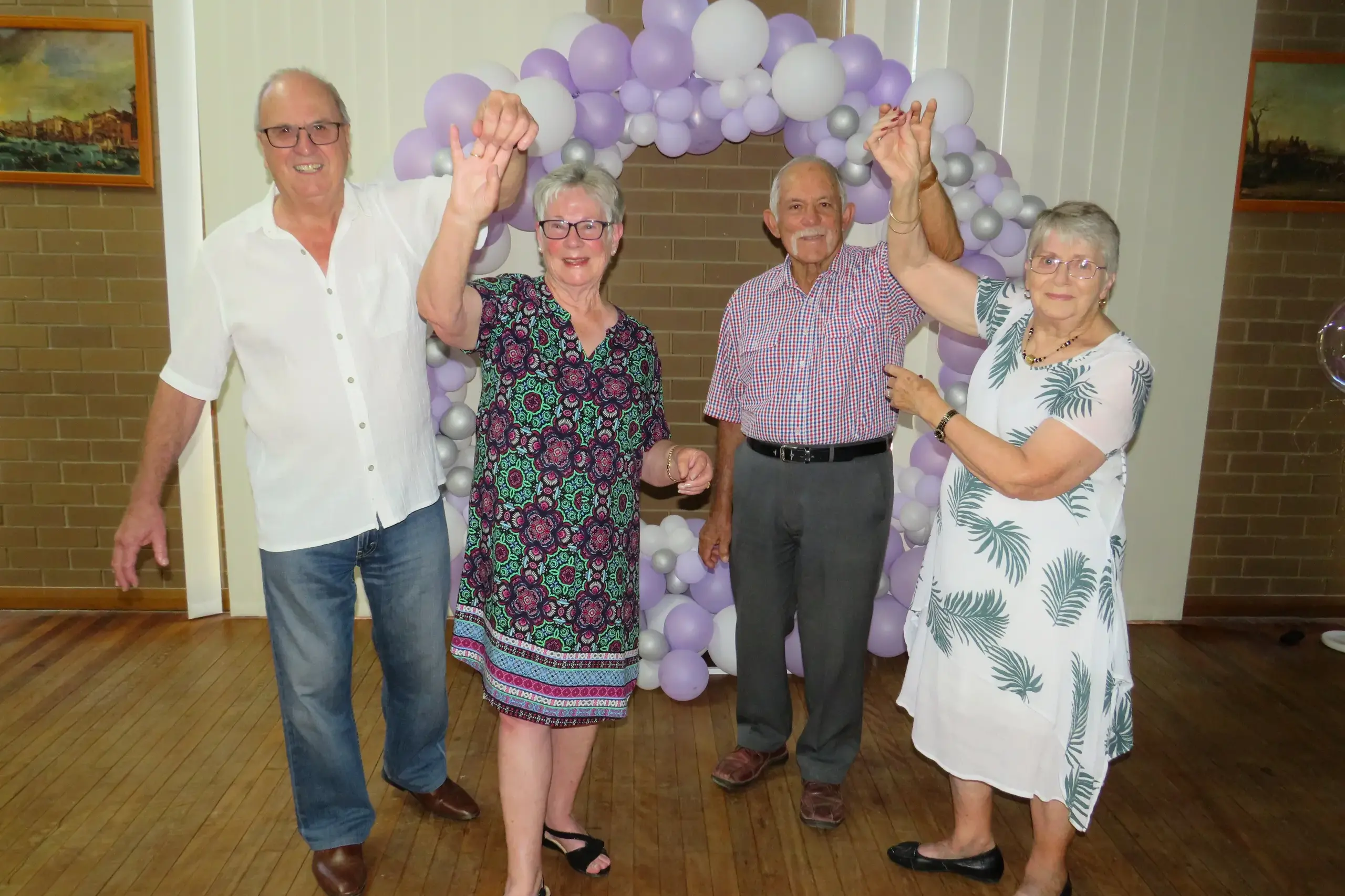 <p>NEW VENUE: Brian and Julie Davey, Rudy Servaes and Dianna Lazzarotto are among the members of the Wangaratta Social Dance Group, which meets weekly at the Da Vinci Social Club, on Tuesdays from 7pm to 10pm. PHOTO: Simone Kerwin</p>\\n