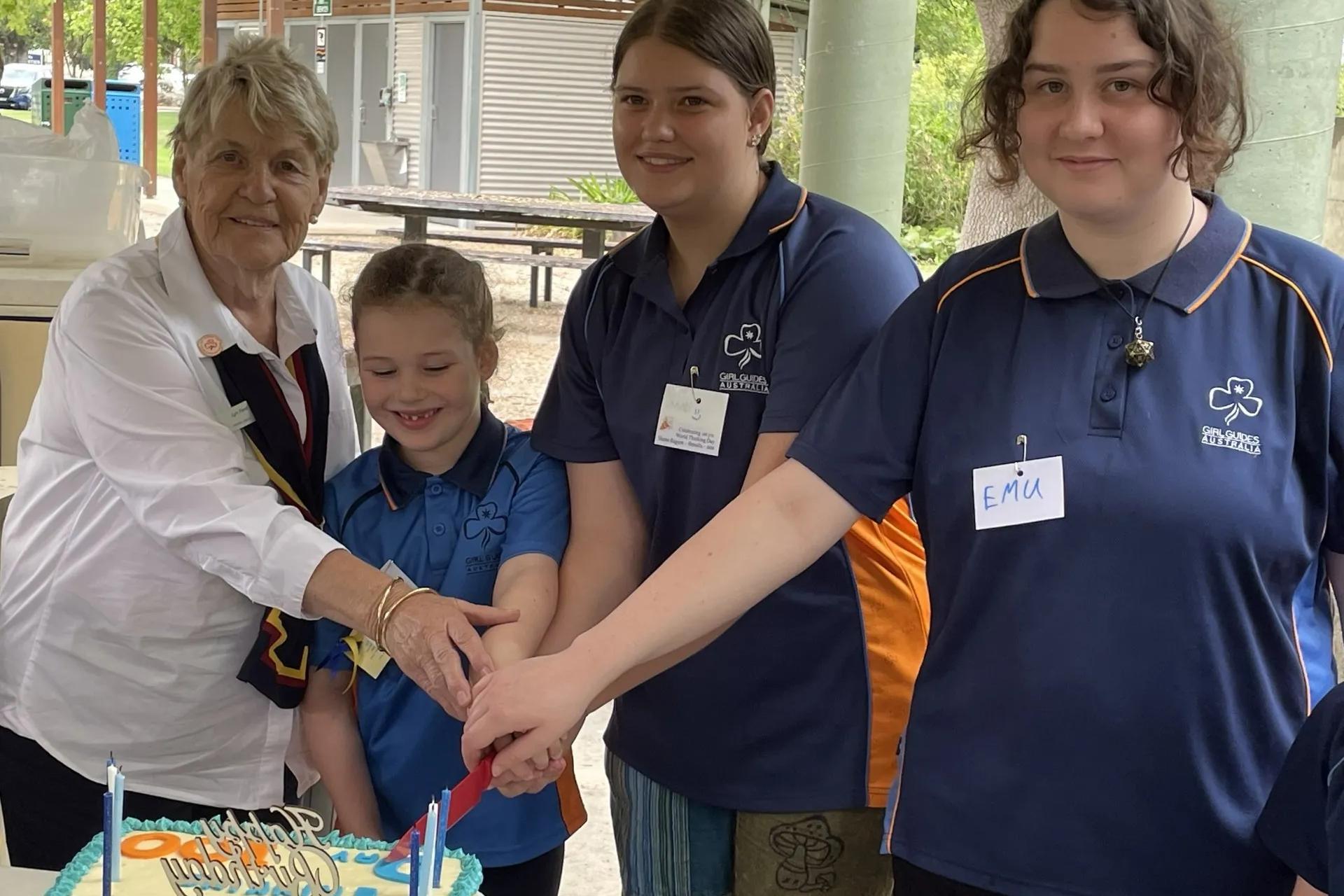 Girl Guides celebrate 100th World Thinking Day