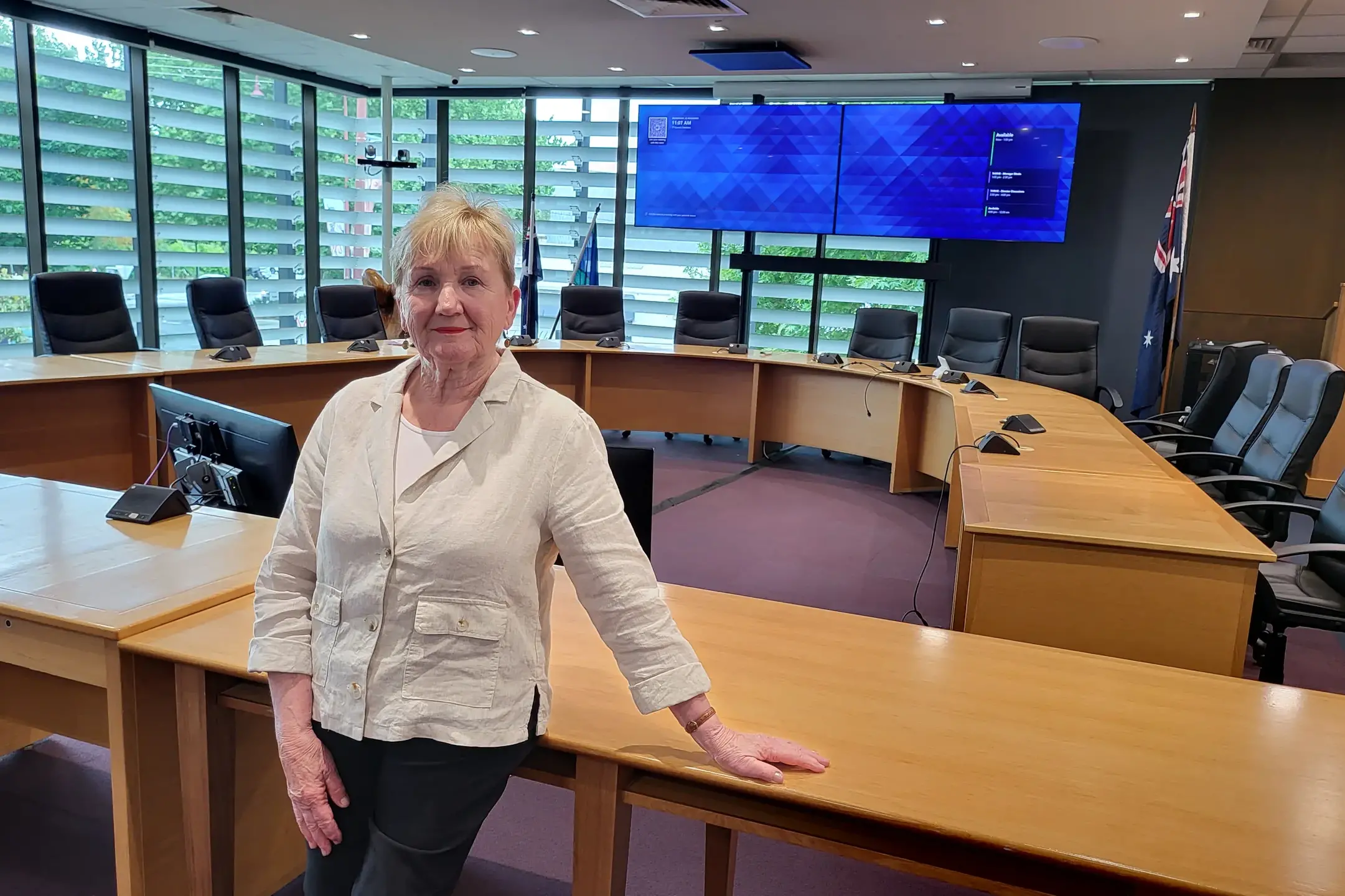 <p>OPTIMISTIC VIEW: Council\\'s budget is in one of the worst positions it\\'s been in recent years but Wangaratta council Mayor Irene Grant believes things will get better. PHOTO: Steve Kelly</p>\\n