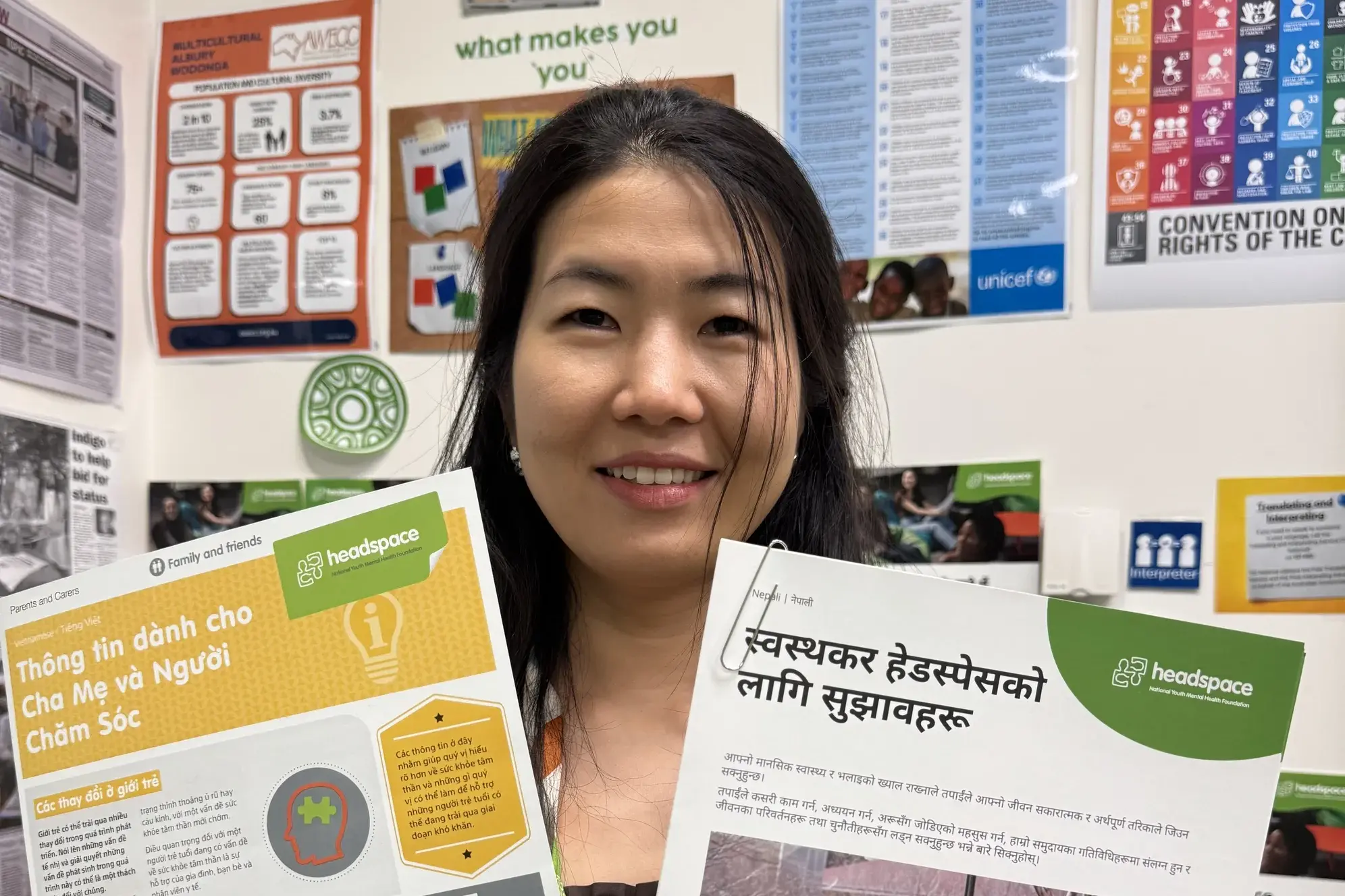 <p>NEW APPOINTMENT: Ruby Huang has been appointed in the newly created role of cultural connections coordinator at headspace Albury Wodonga and headspace Wangaratta.</p>\\n