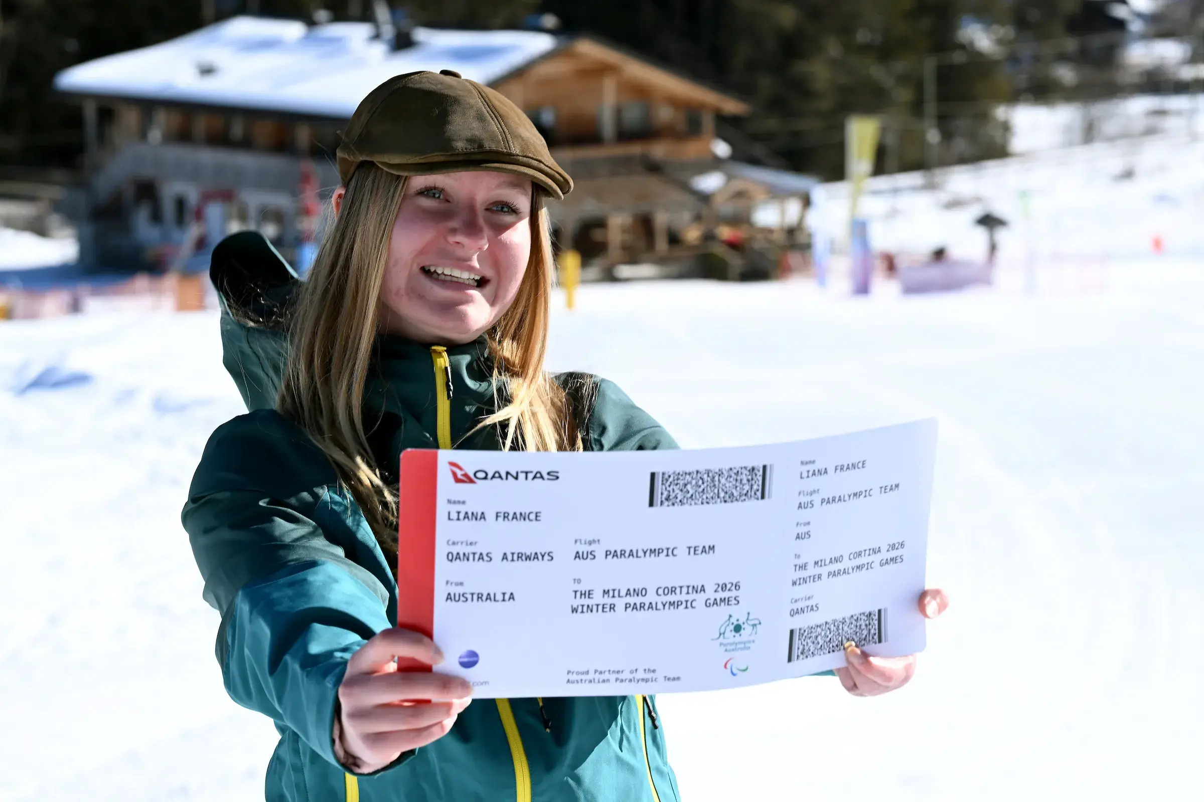 <p>SUPER EXCITED: Liana France is living her dream as a member of the Australian team for the Winter Paralympics in Italy announced on Friday. PHOTO: Paralympics Australia. </p>\\n