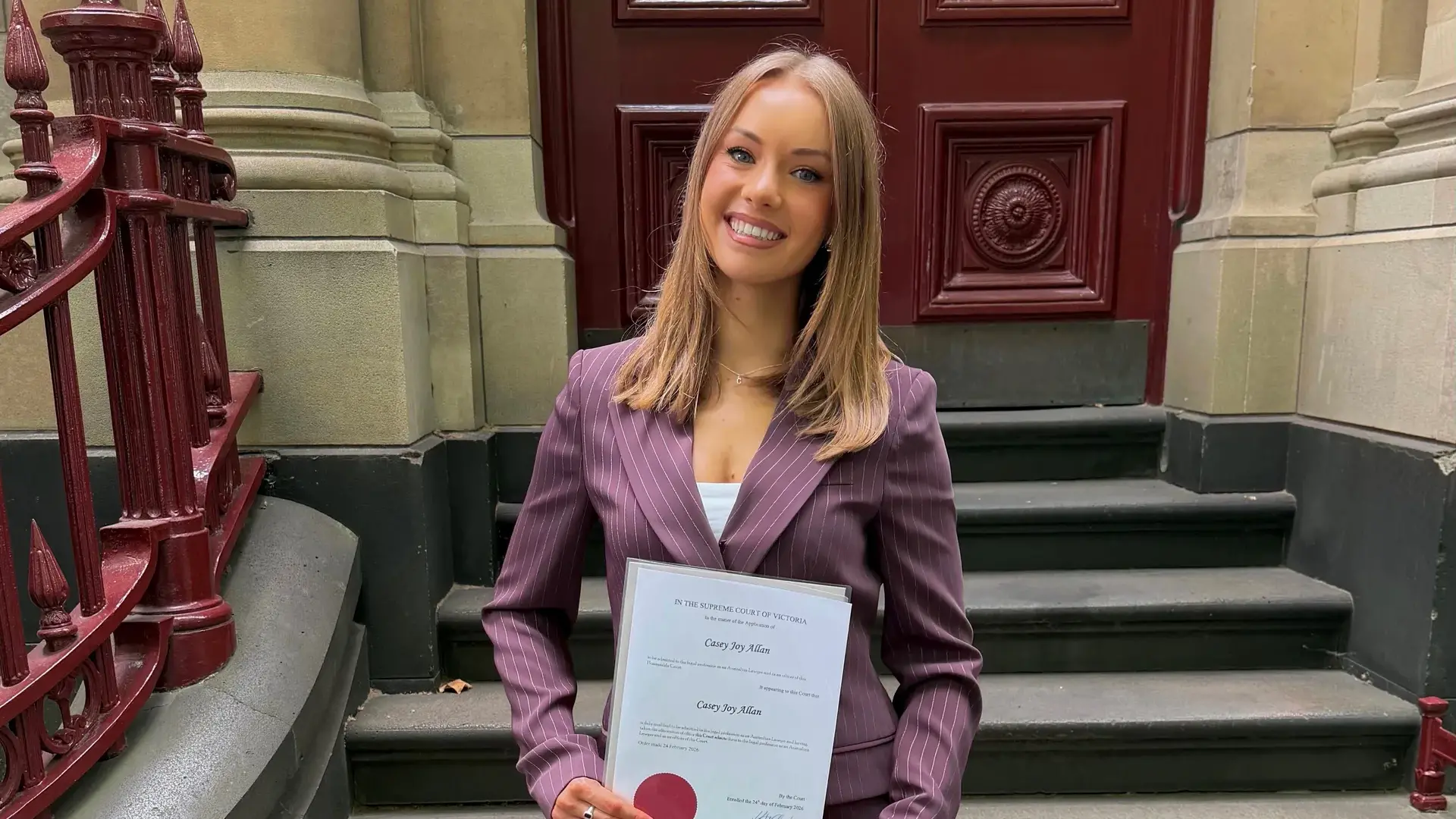 Good Samaritan tradie saves the day for lawyer