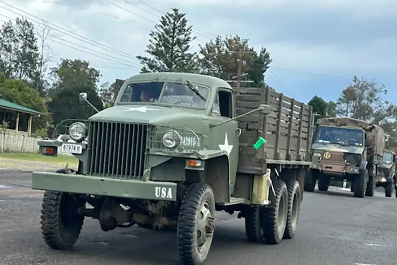 <p>HEAVY DUTY: The theme of the 46th annual Swim-In and Military Vehicle Gathering in Corowa is the Year of the 6x6, acknowledging the six-wheel vehicles often used for transportation across all terrain.</p>\\n