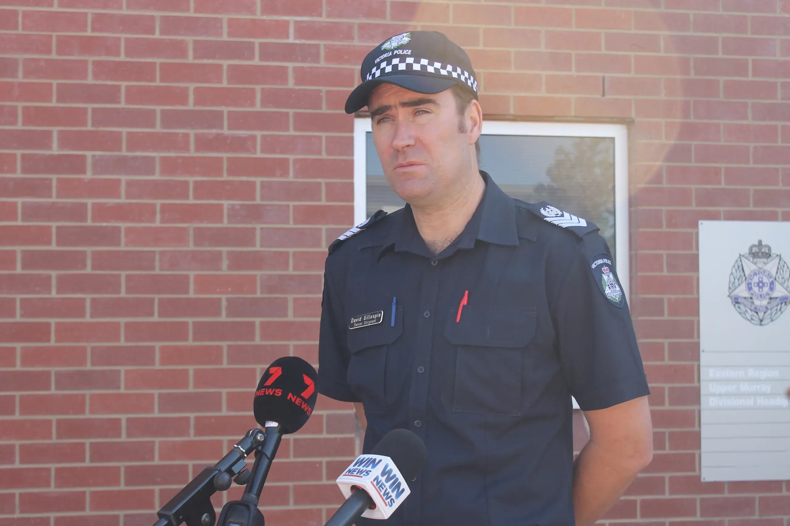 <p>TAKE CARE: Wangaratta Highway Patrol Senior Sergeant David Gillespie said local police will be out in force for Labour Day weekend road safety blitz. PHOTO: Grace Fredsberg</p>\\n