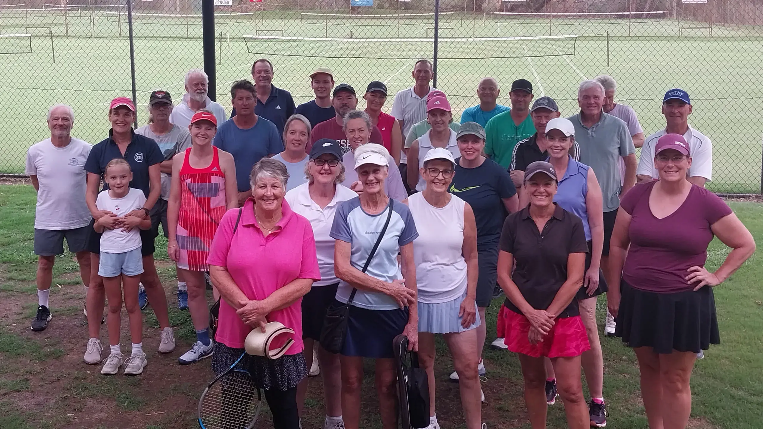 Sun sets on twilight tennis