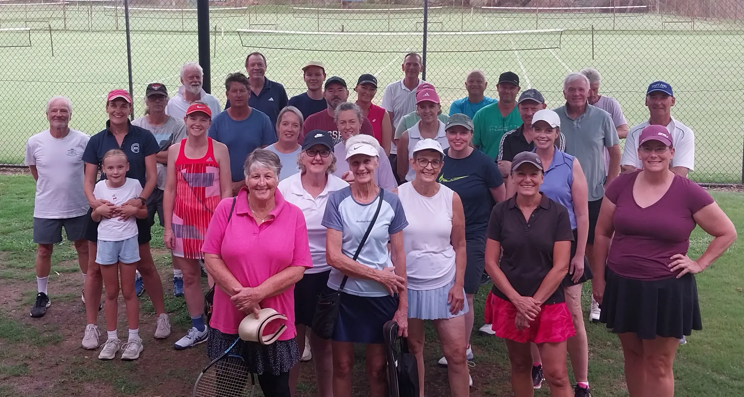 Sun sets on twilight tennis