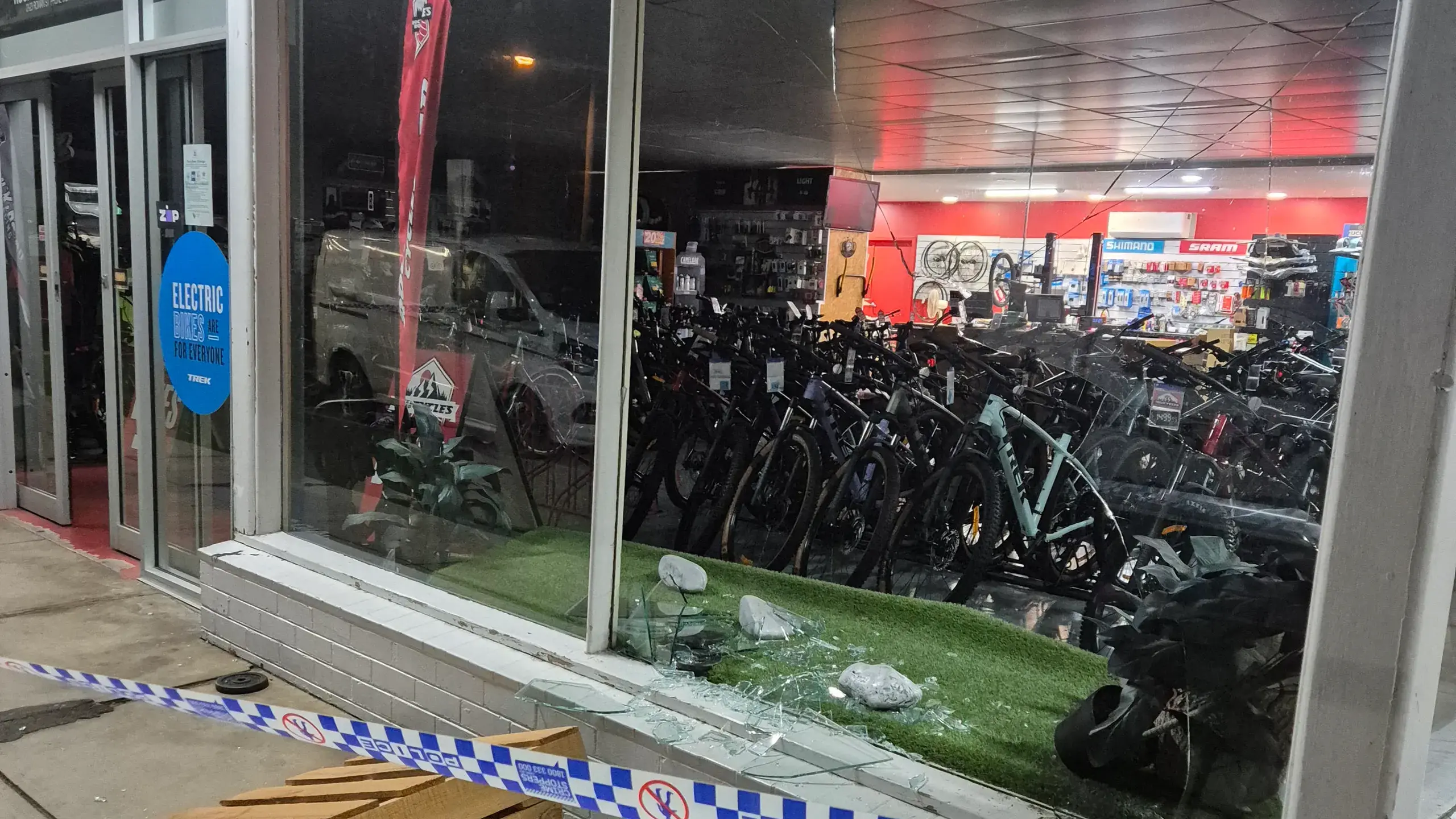 $15,000 bike burglary at Wangaratta business