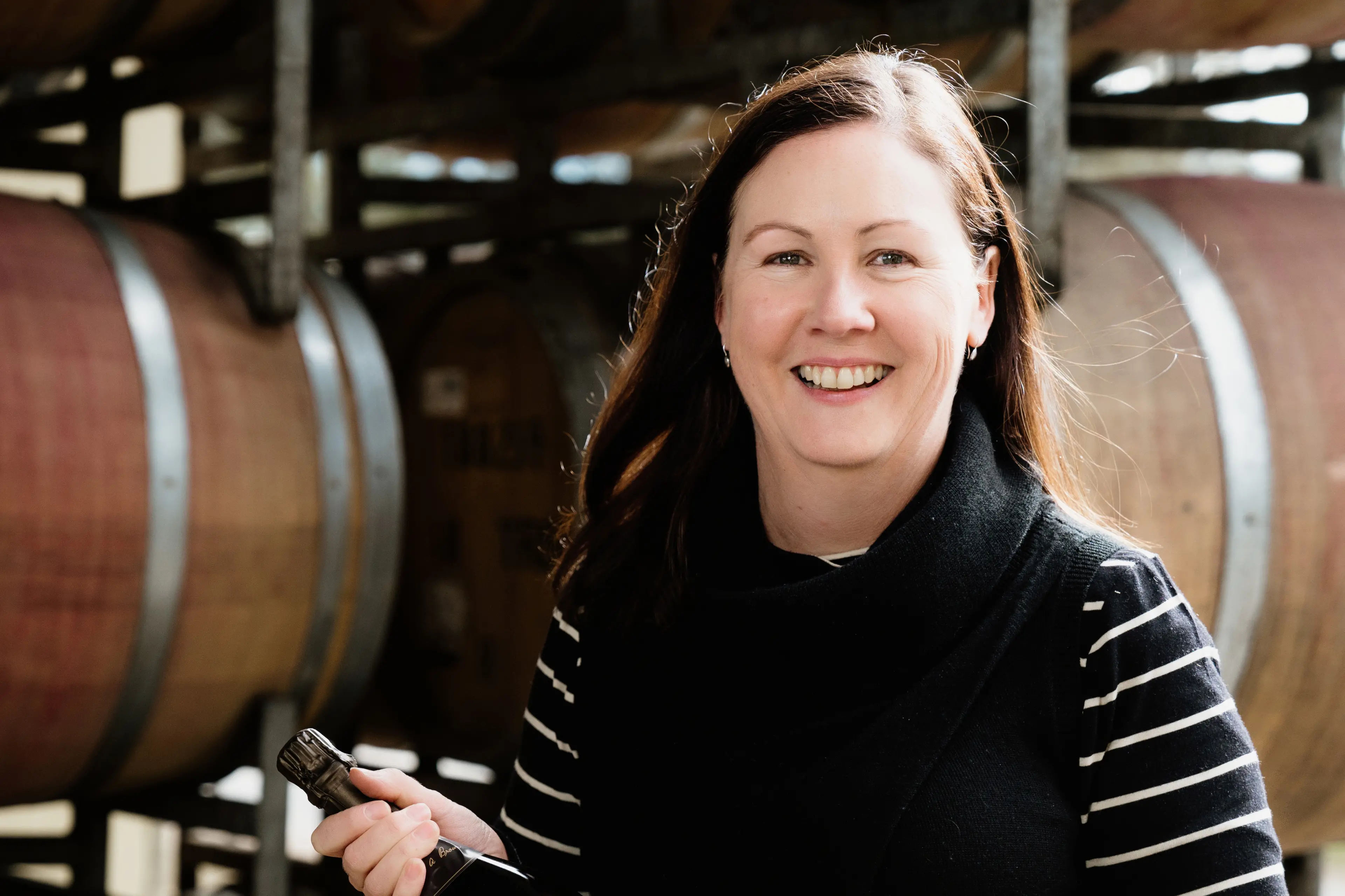 <p>COMPETITIVE ADVANTAGE: Brown Family Wine Group head of winemaking and engineering Cate Looney said gender equity isn\\u2019t a program, it\\u2019s part of building a sustainable business where women can grow, lead and thrive.</p>\\n