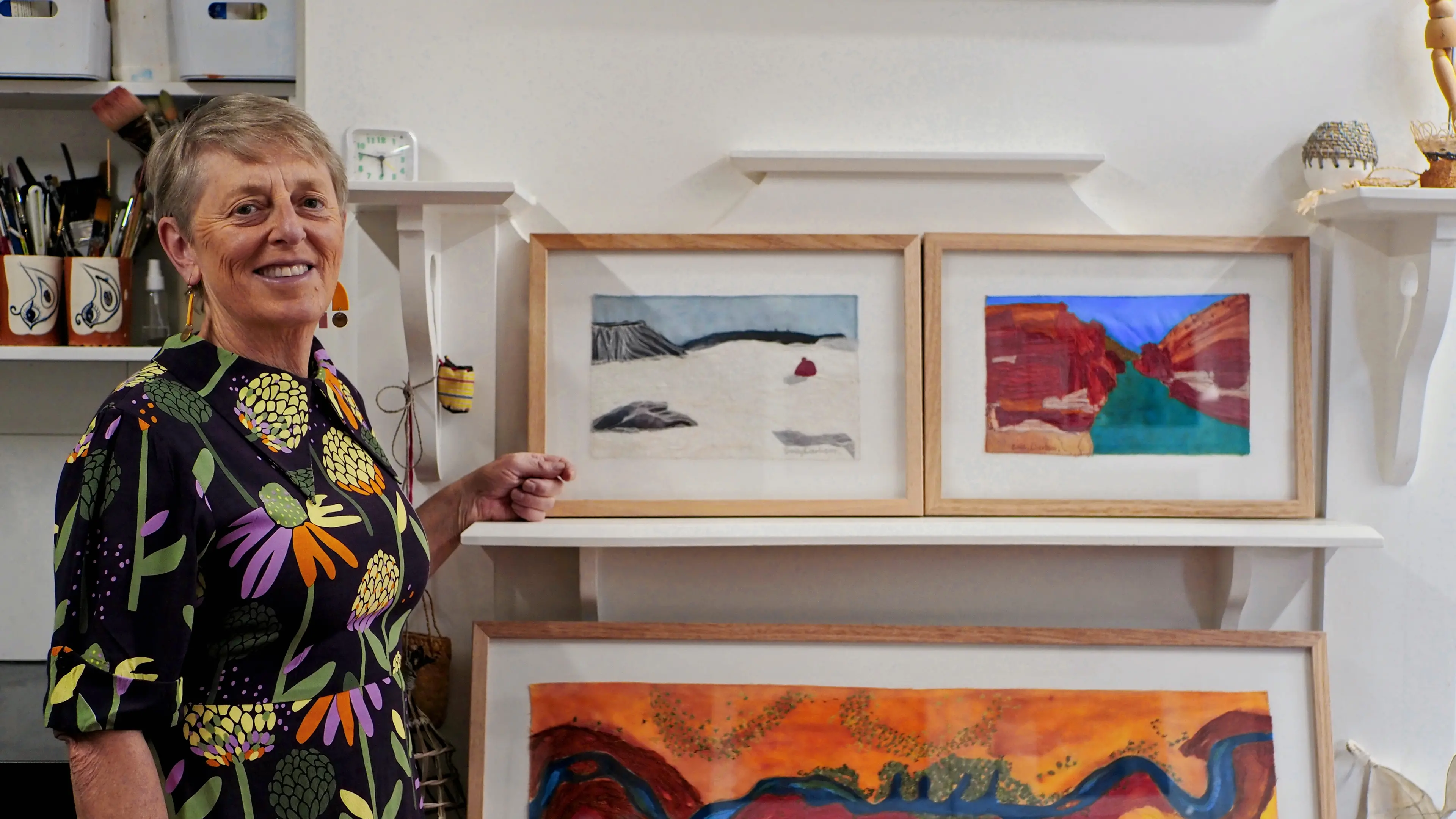 Sally Darlison presents an exhibition Shaped By Water