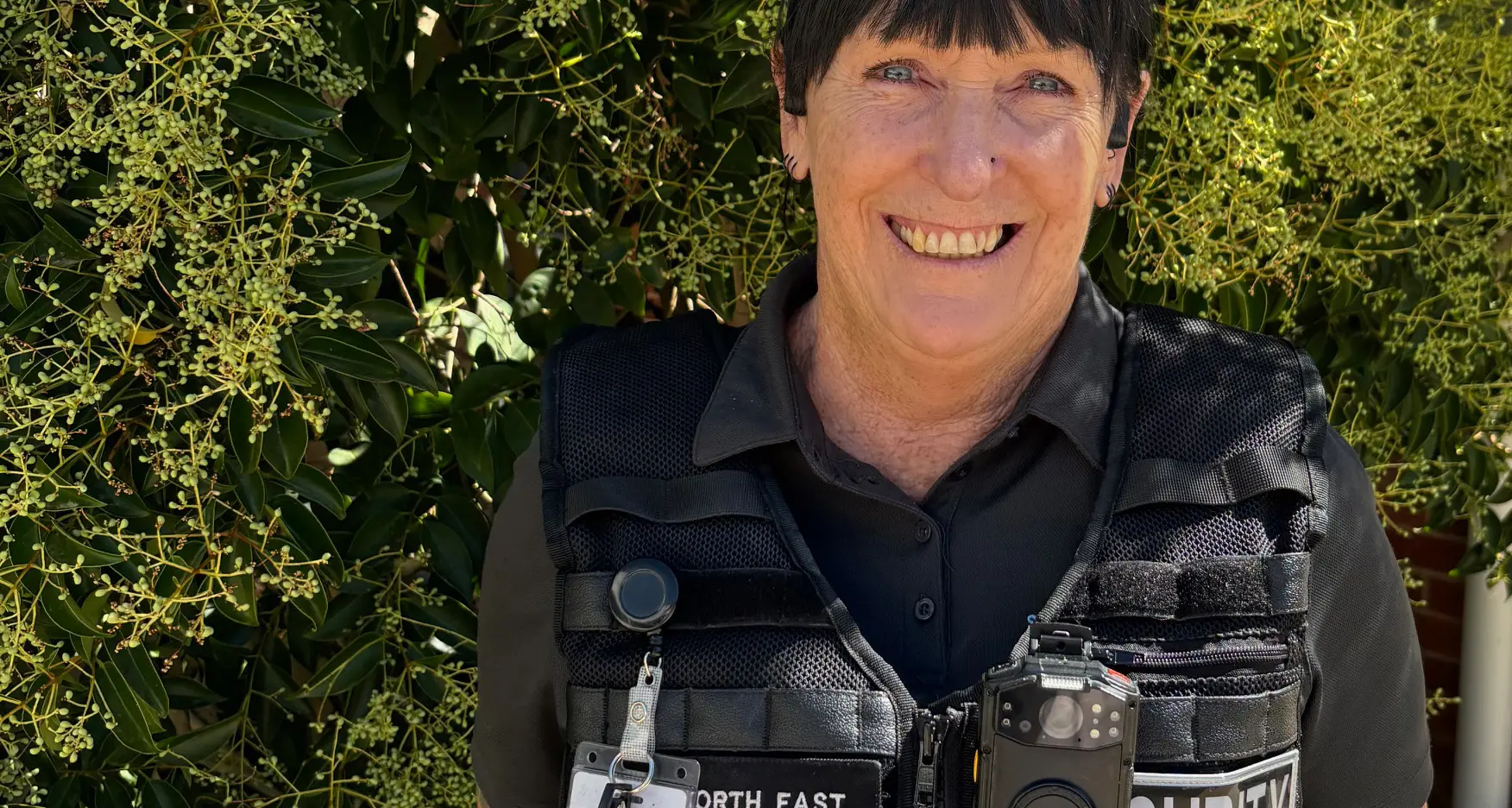Lou breaking barriers in security at Northeast Health Wangaratta