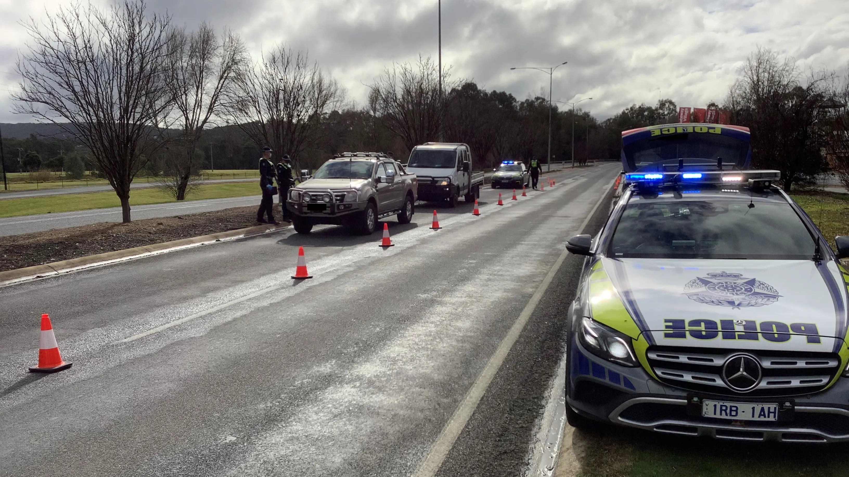 Police \"make no apologies\" after 76 local drivers flout road rules